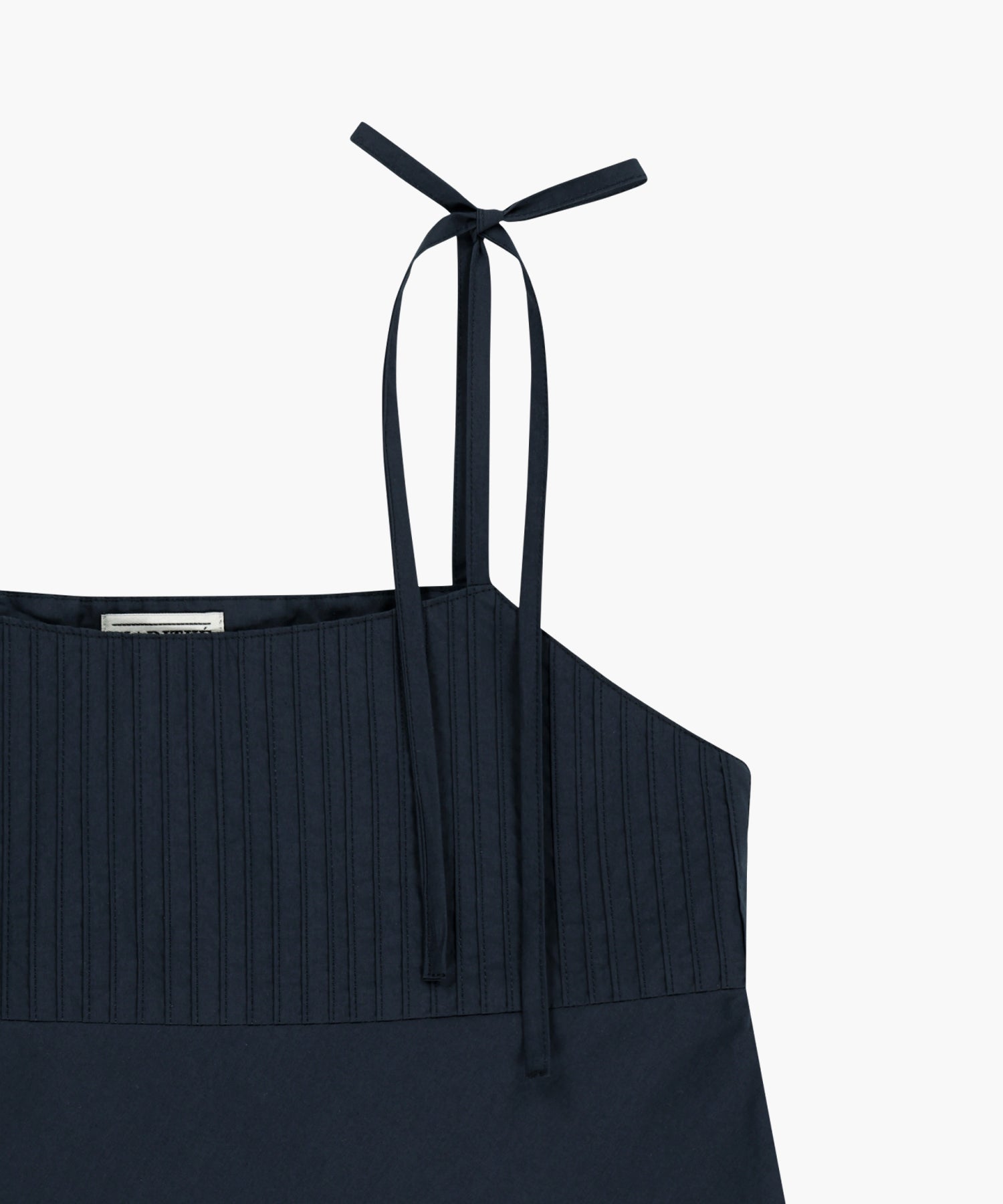 Marithe & Francois Girbaud - Pintuck Camisole Blouse (Dark Navy) product image 9 | TRAB K-Fashion Australia
