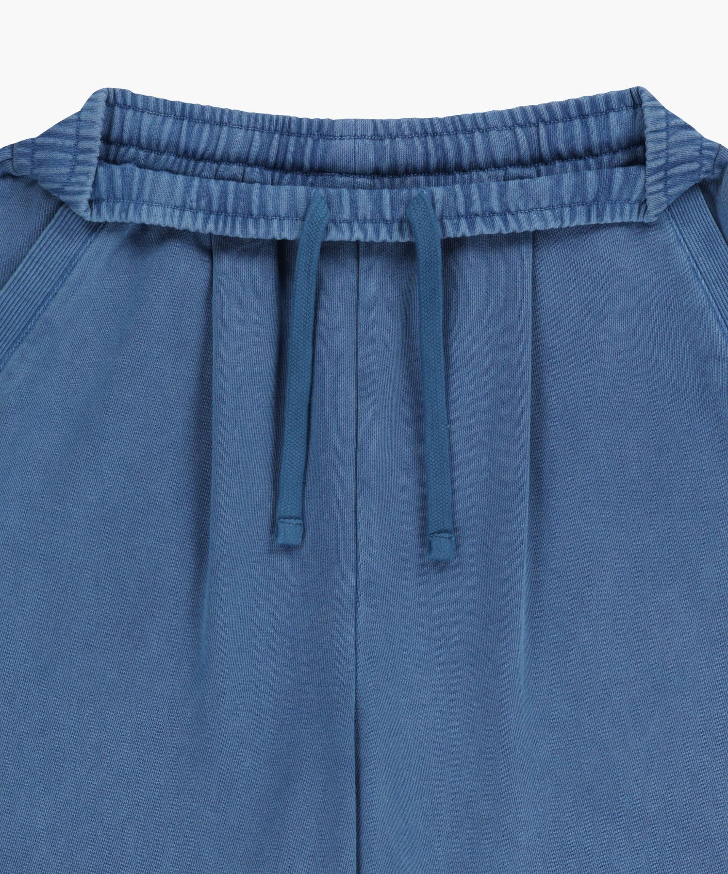 Marithe & Francois Girbaud - Outline Classic Logo Dyeing Bermuda Sweat Shorts (Blue) product image 9 | TRAB K-Fashion Australia