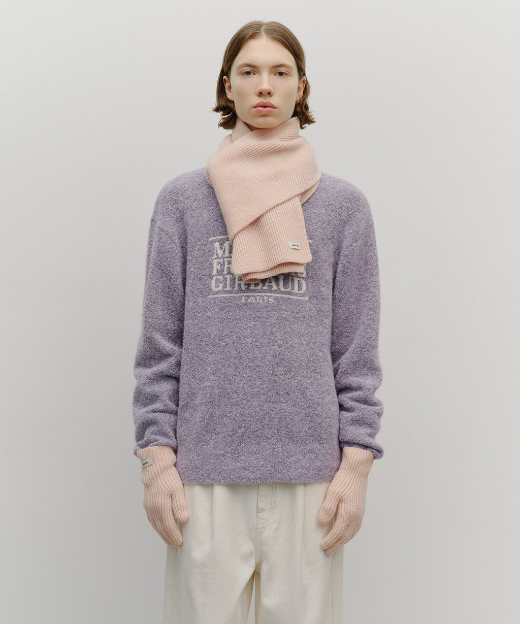 Marithe & Francois Girbaud - Regular Logo Muffler&glove (Pink) product image 9 | TRAB K-Fashion Australia