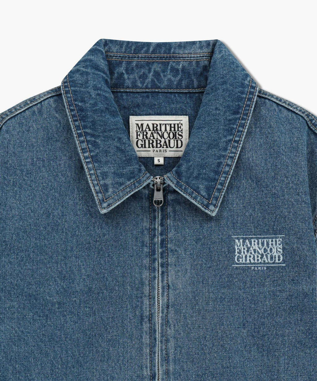 Marithe & Francois Girbaud - Denim Blouson Jacket (Blue) product image 13 | TRAB K-Fashion Australia