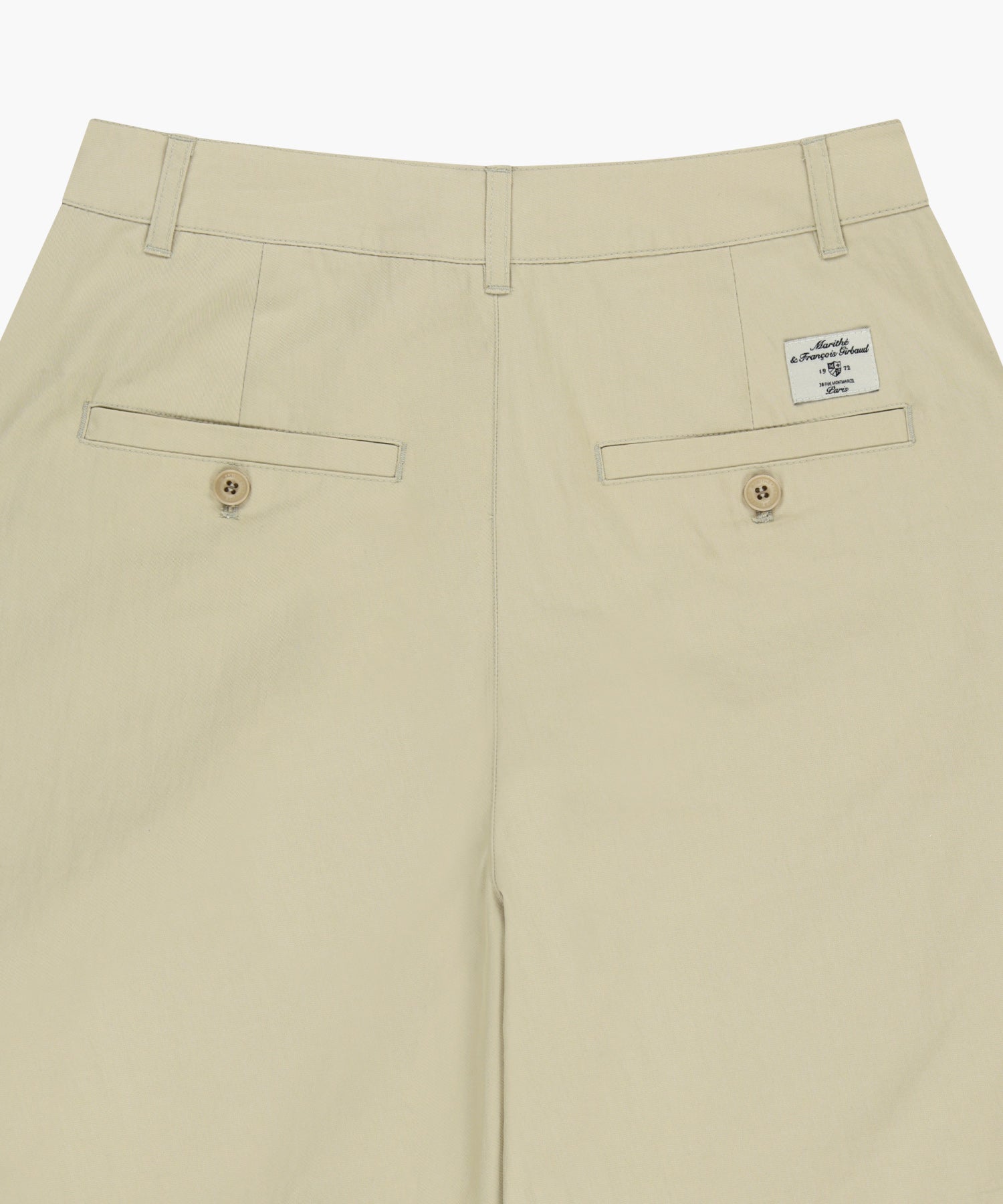 Marithe & Francois Girbaud - Bermuda Half Pants (Beige) product image 9 | TRAB K-Fashion Australia