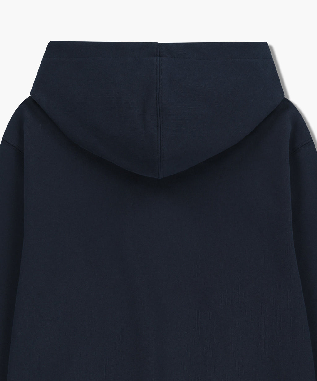 Marithe & Francois Girbaud - Crown Crest Symbol Hoodie (brushed) (Navy) product image 9 | TRAB K-Fashion Australia
