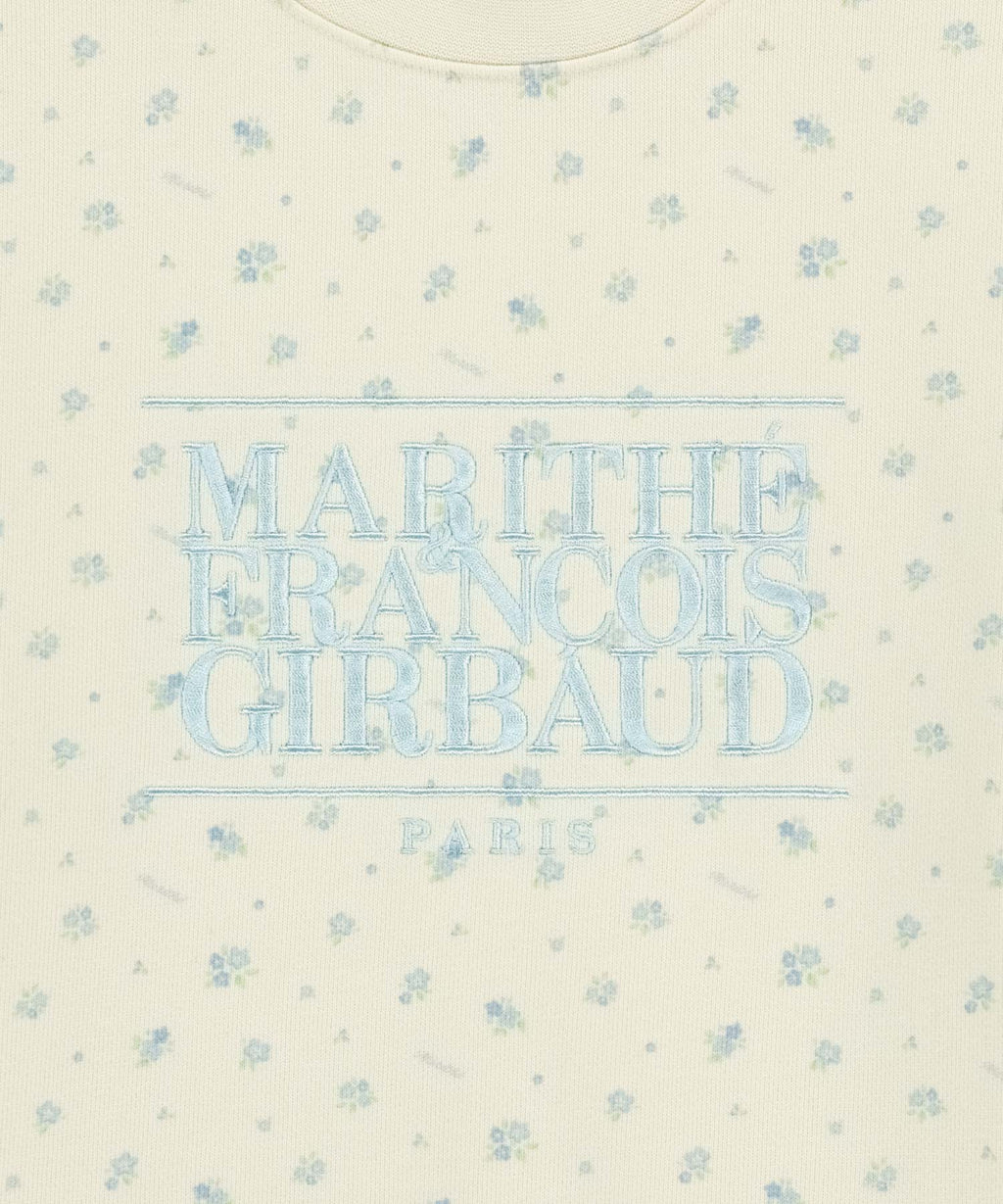 Marithe & Francois Girbaud - Classic Logo Crop Sweatshirt (Flower) product image 9 | TRAB K-Fashion Australia