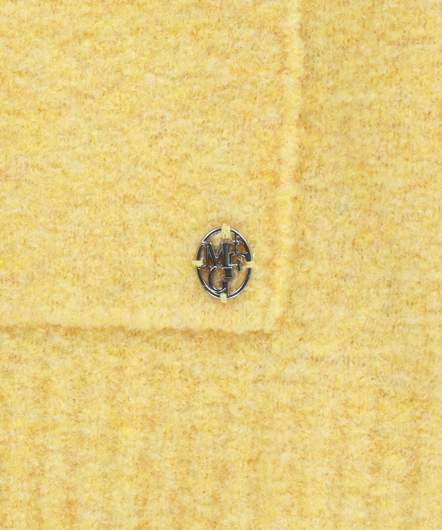 Marithe & Francois Girbaud - 3 Pocket Boucle Cardigan (Yellow) product image 9 | TRAB K-Fashion Australia