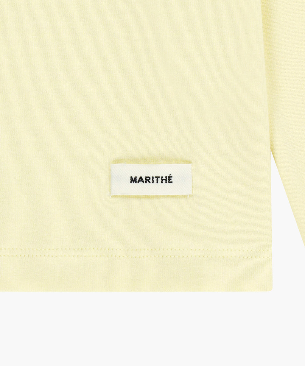 Marithe & Francois Girbaud - Basic Long Sleeve (Light Yellow) product image 9 | TRAB K-Fashion Australia