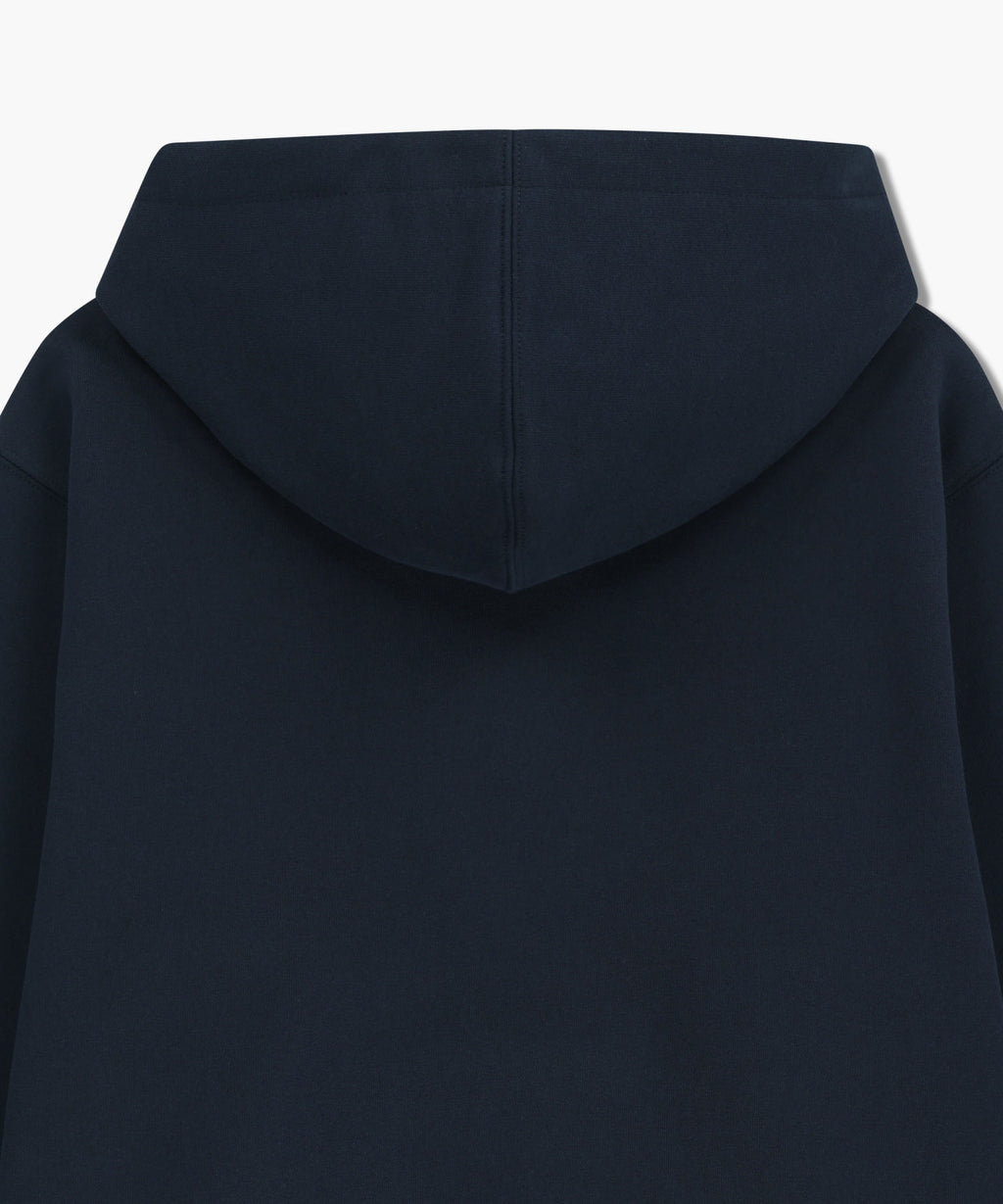 Marithe & Francois Girbaud - Vintage Stamp Graphic Hoodie (brushed) (Navy) product image 9 | TRAB K-Fashion Australia