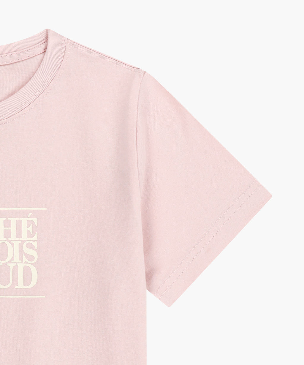 Marithe & Francois Girbaud - Classic Logo Tee (Light Pink) product image 9 | TRAB K-Fashion Australia