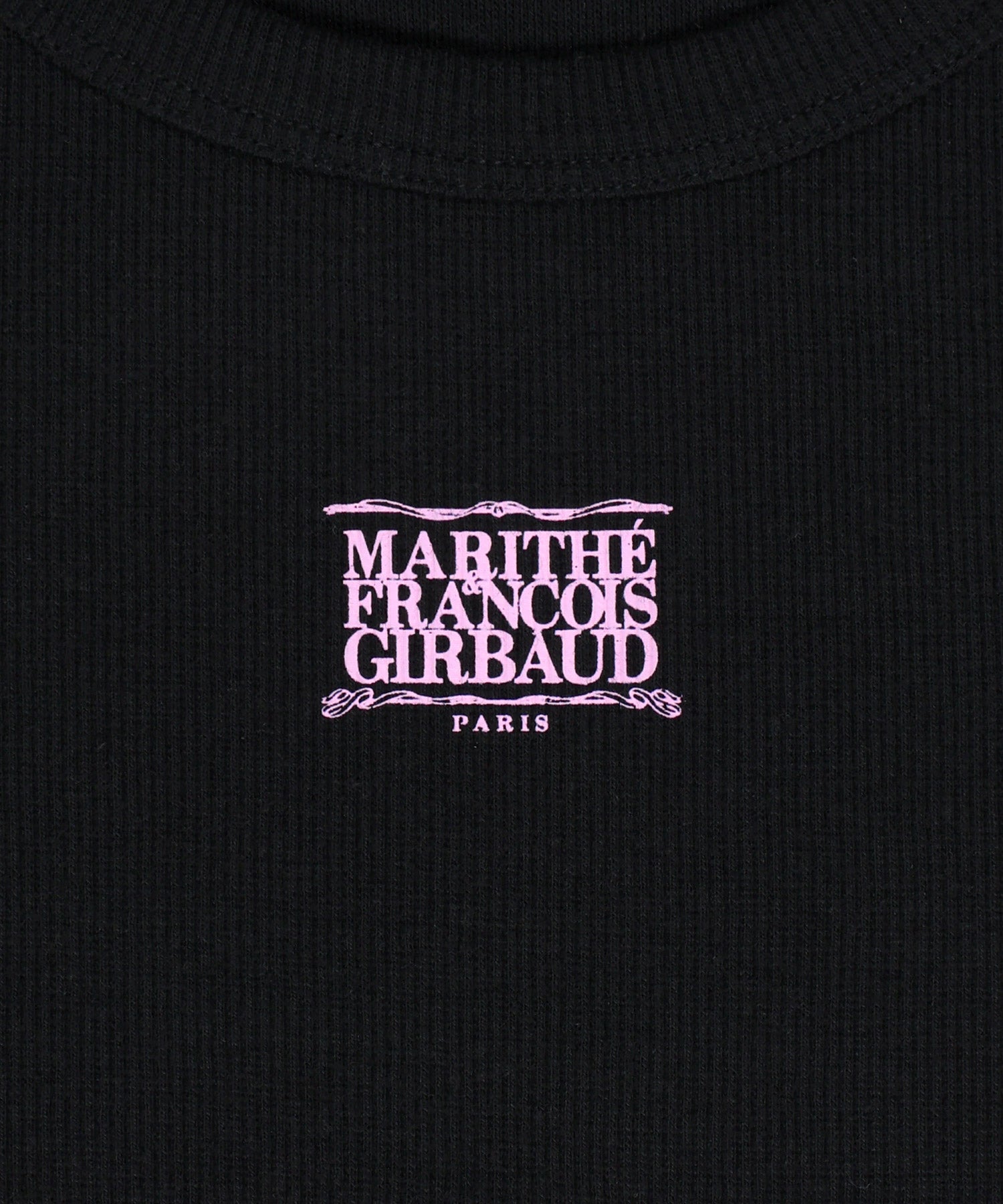 Marithe & Francois Girbaud - [Pre-order – Ships 21 Jul] Ribbon Classic Logo Sleeveless (Black) product image 9 | TRAB K-Fashion Australia