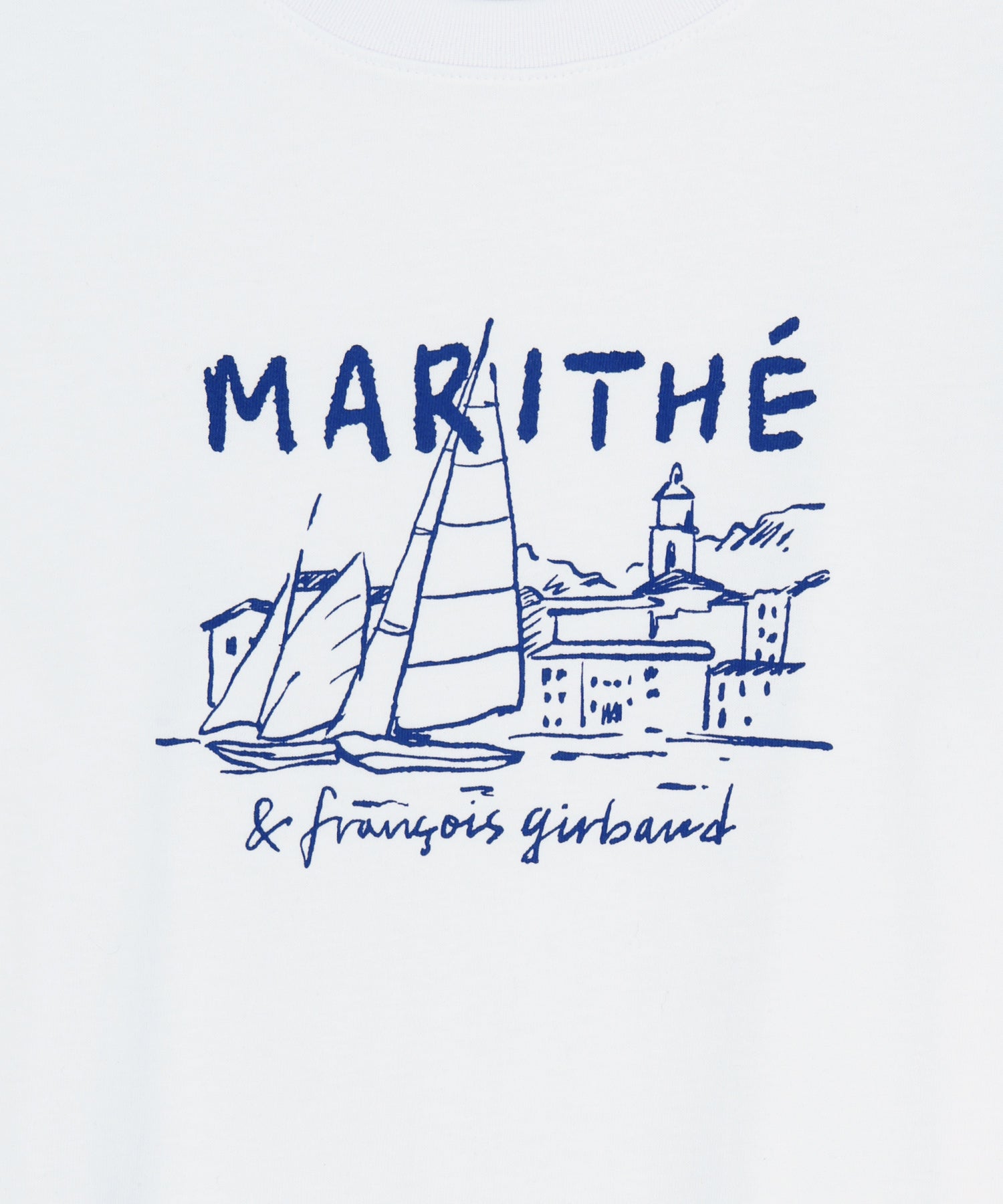 Marithe & Francois Girbaud - French Graphic Crop Tee (White) product image 9 | TRAB K-Fashion Australia