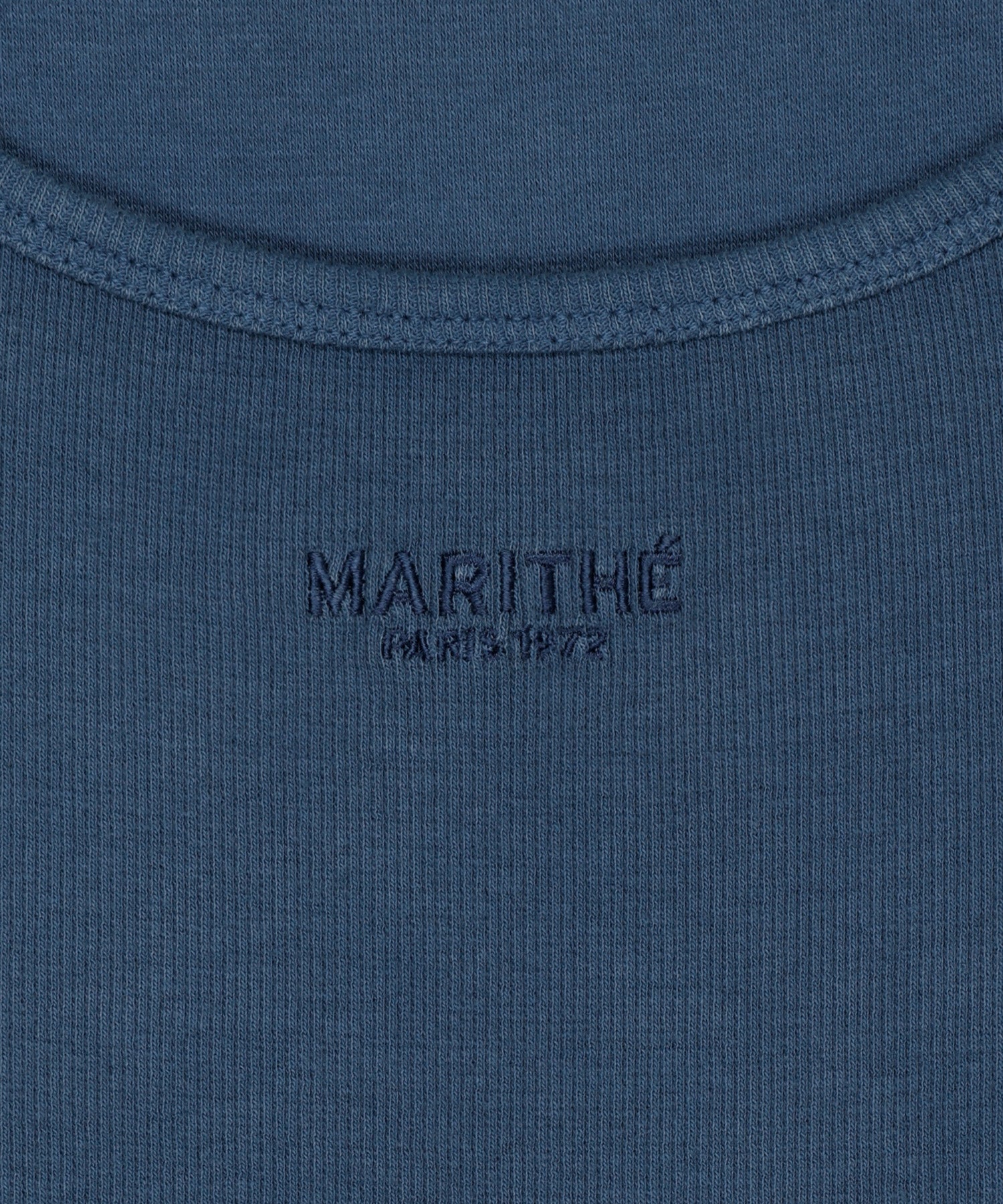 Marithe & Francois Girbaud - Regular Logo Sleeveless (Blue) product image 9 | TRAB K-Fashion Australia