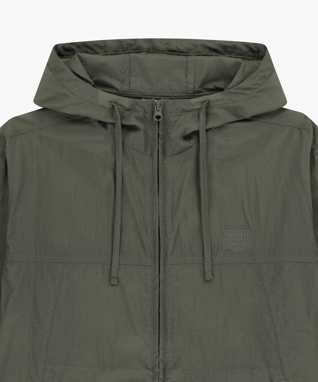 Marithe & Francois Girbaud - Hooded Packable Nylon Jacket (Gray) product image 9 | TRAB K-Fashion Australia