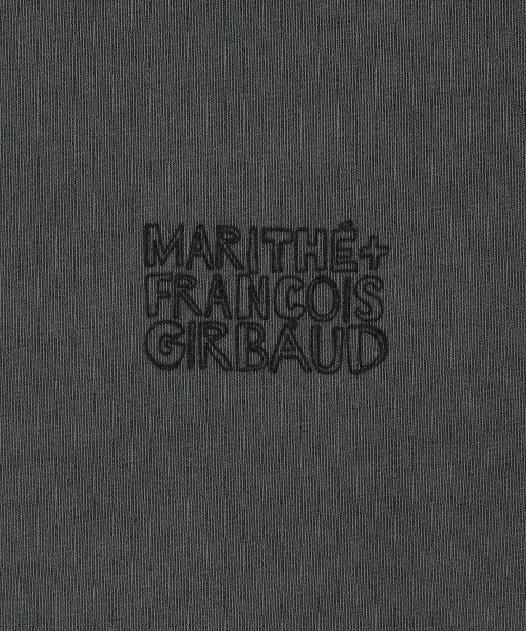Marithe & Francois Girbaud - Drawing Logo Dyeing Tee (Charcoal) product image 9 | TRAB K-Fashion Australia