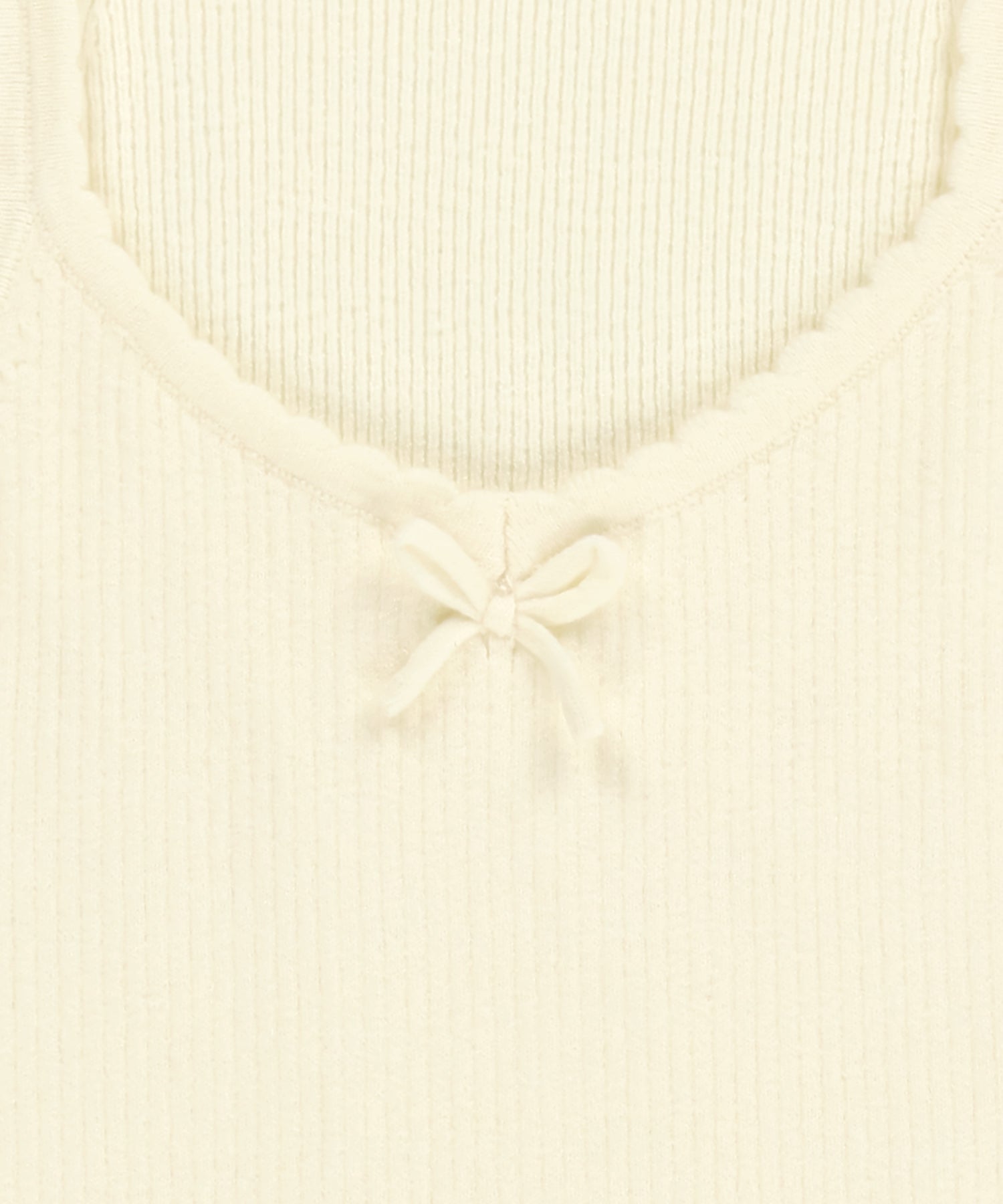 Marithe & Francois Girbaud - Lace Point Knit Vest (Ivory) product image 9 | TRAB K-Fashion Australia