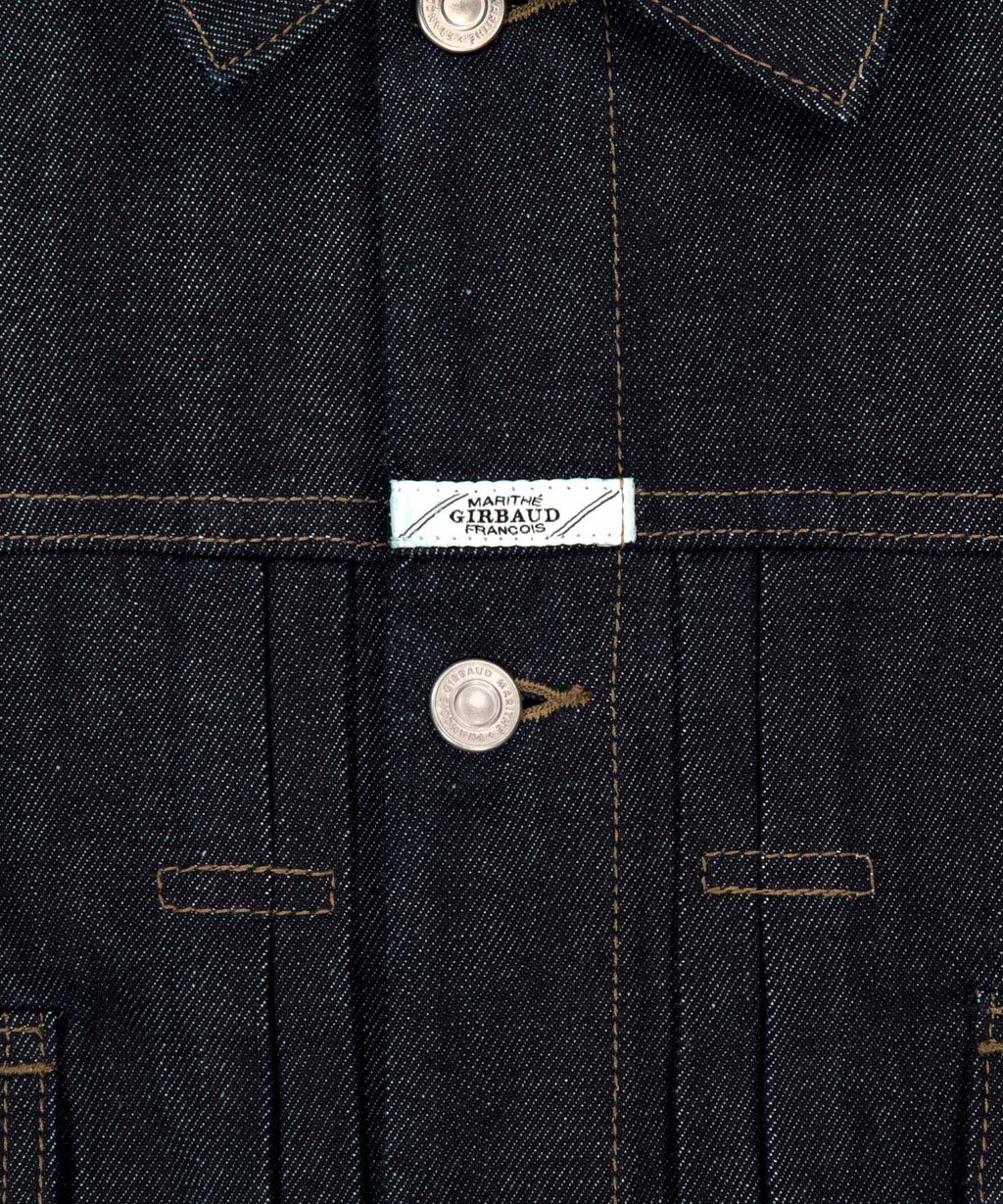 Marithe & Francois Girbaud - Selvage Denim Trucker Jacket (Indigo) product image 9 | TRAB K-Fashion Australia