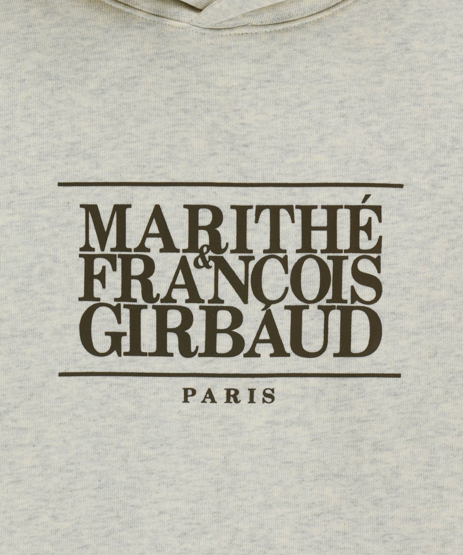 Marithe & Francois Girbaud - Classic Logo Hoodie (Oatmeal) product image 9 | TRAB K-Fashion Australia