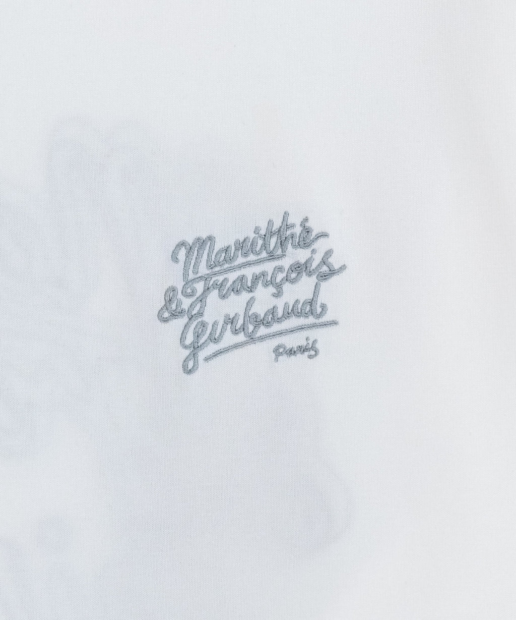 Marithe & Francois Girbaud - Back Drawing Logo Long Sleeve Tee (White) product image 9 | TRAB K-Fashion Australia