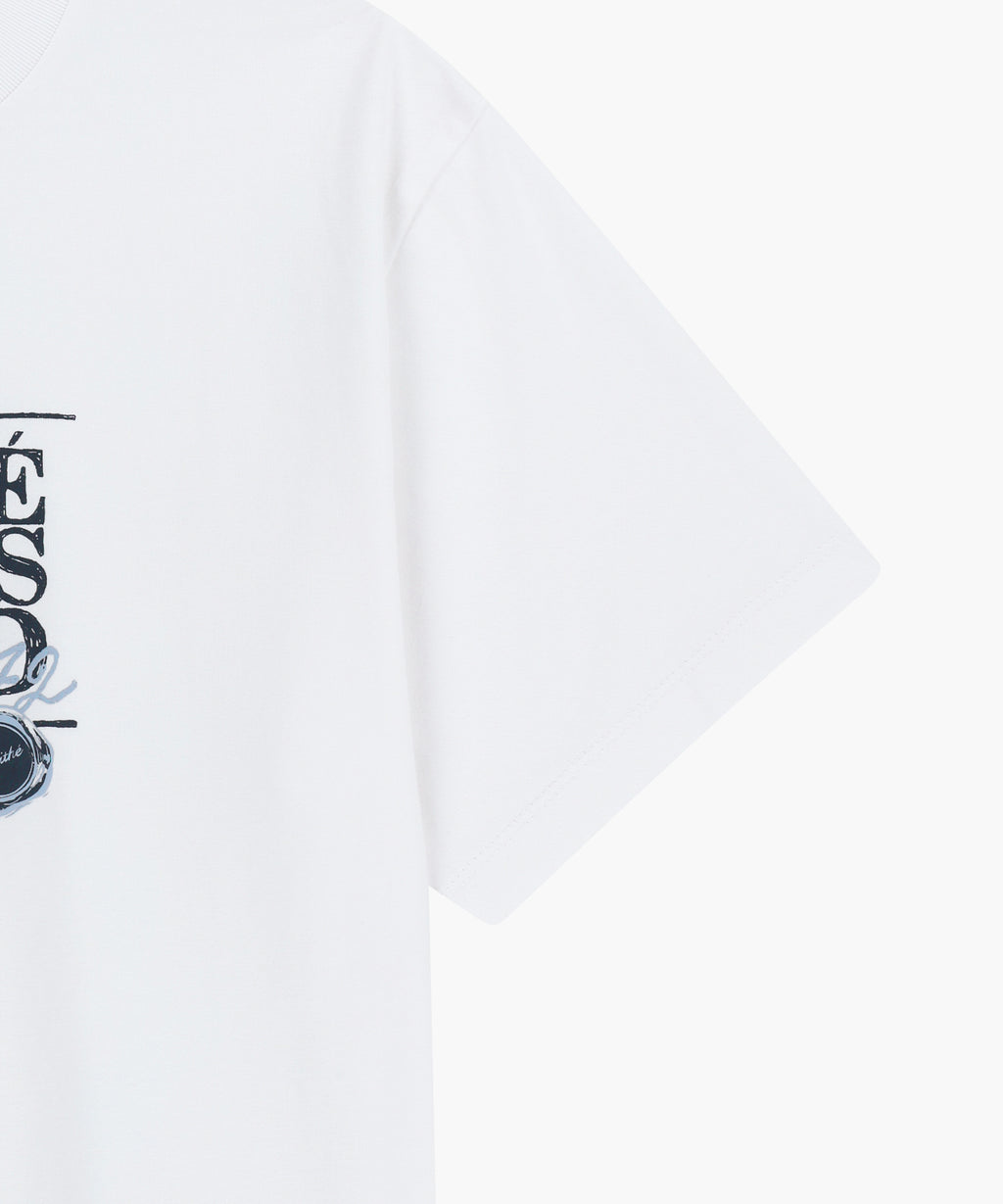 Marithe & Francois Girbaud - Stamp Classic Logo Tee (White) product image 9 | TRAB K-Fashion Australia