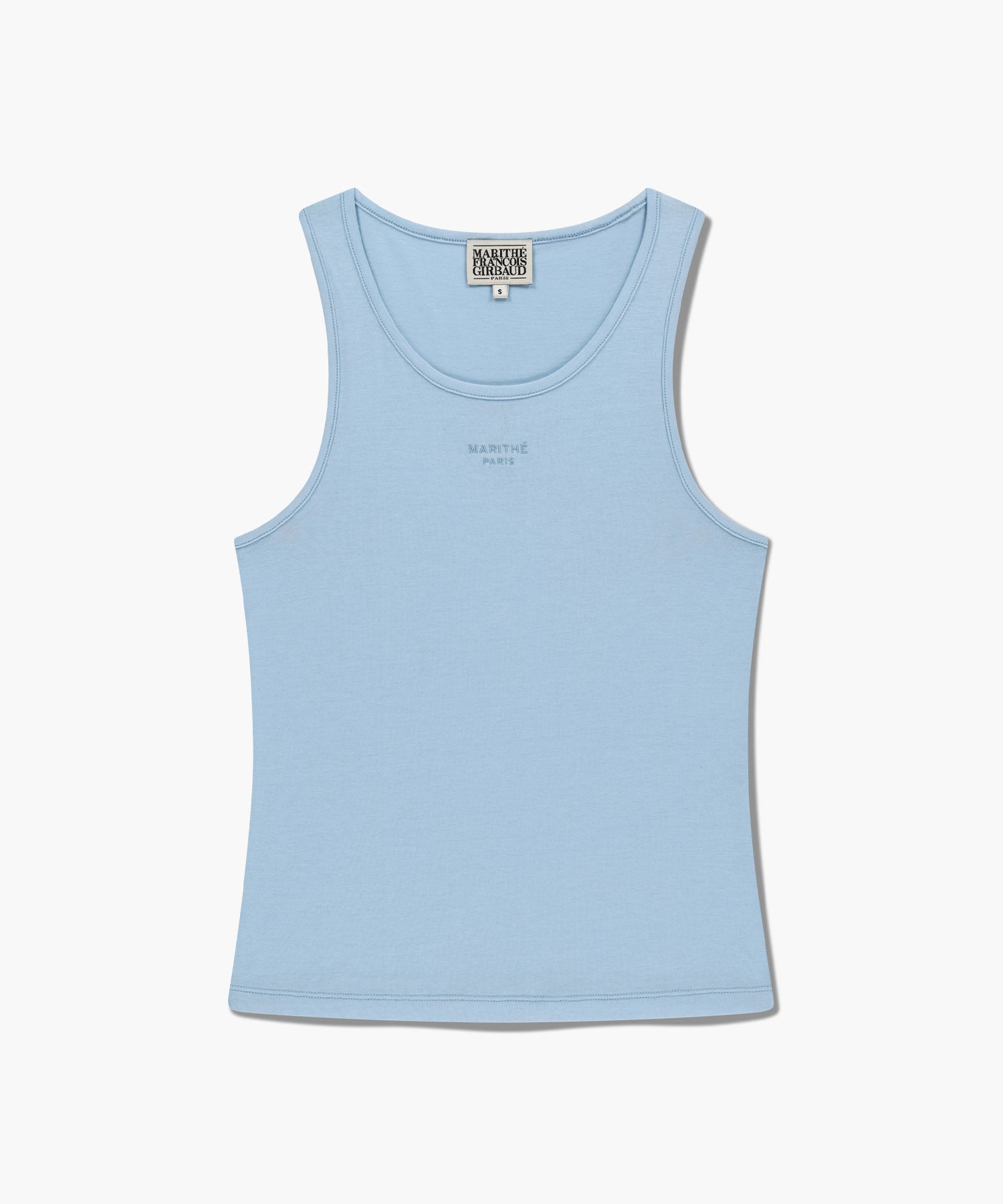 Marithe & Francois Girbaud - Layered Jersey Long Sleeve (Sky Blue) product image 9 | TRAB K-Fashion Australia