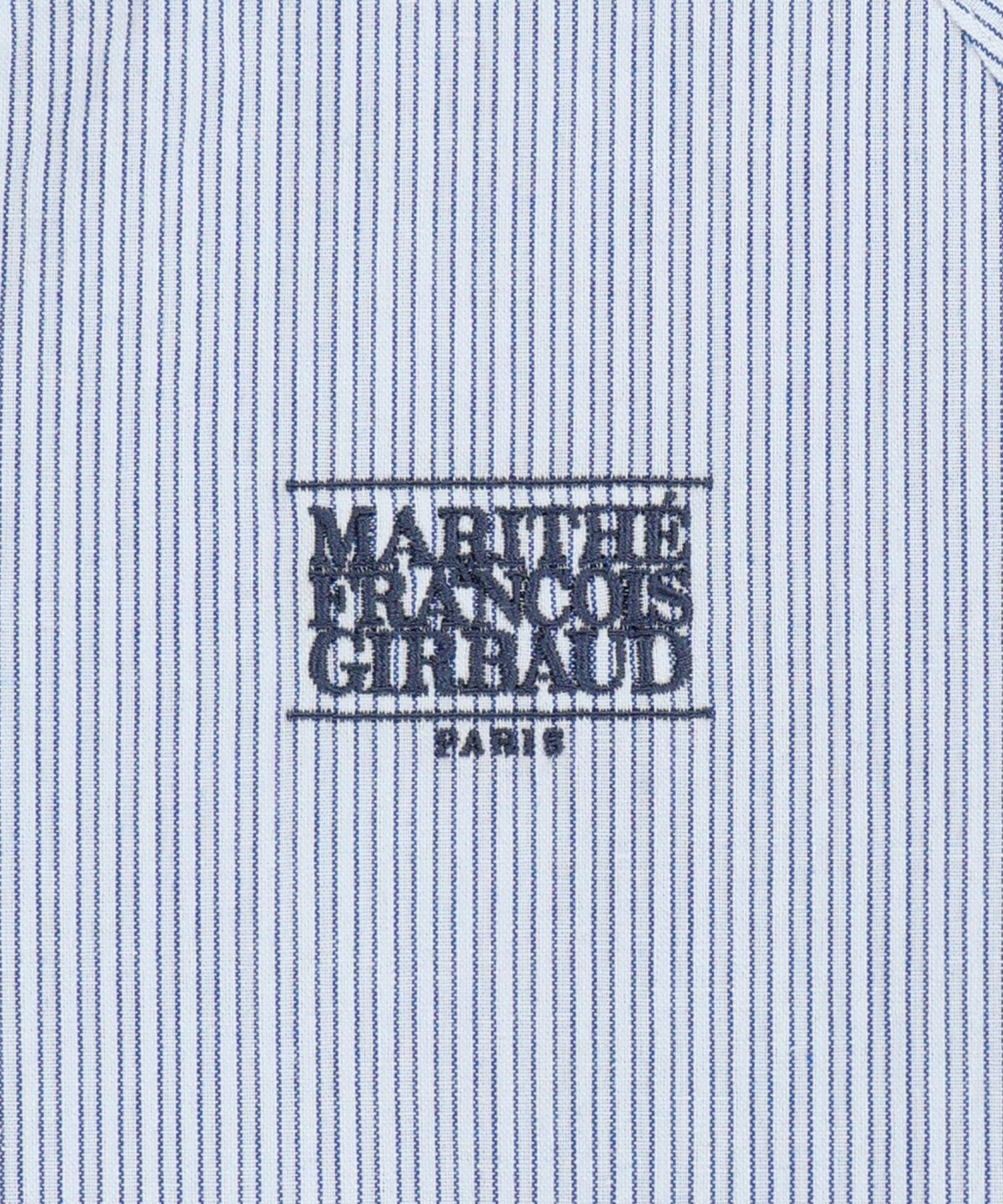 Marithe & Francois Girbaud - Classic Logo Hooded Pattern Jacket (Stripe) product image 12 | TRAB K-Fashion Australia