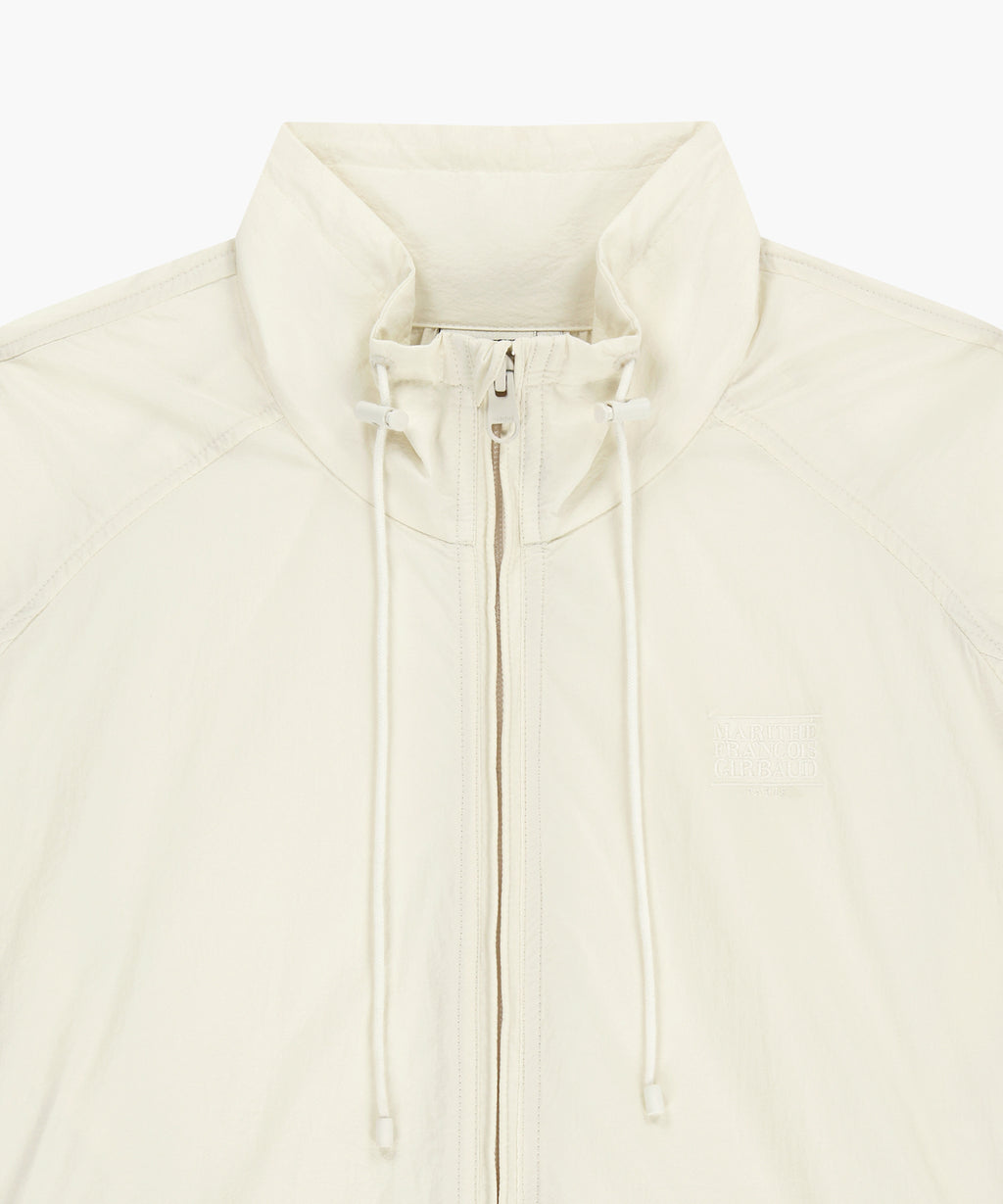 Marithe & Francois Girbaud - Highneck Packable Nylon Jacket (Ivory) product image 9 | TRAB K-Fashion Australia