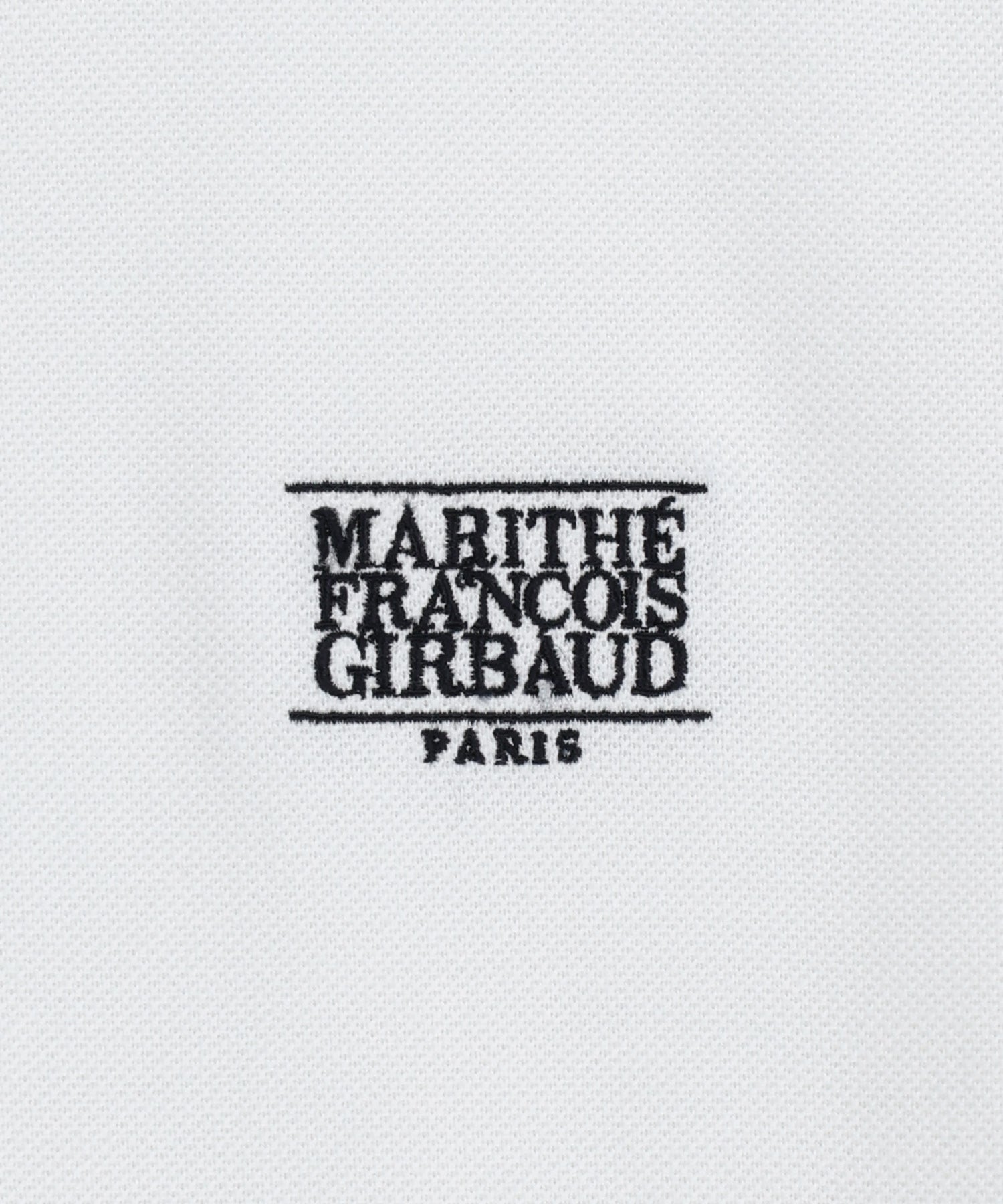 Marithe & Francois Girbaud - Small Classic Logo Pk Collar Tee (White) product image 9 | TRAB K-Fashion Australia