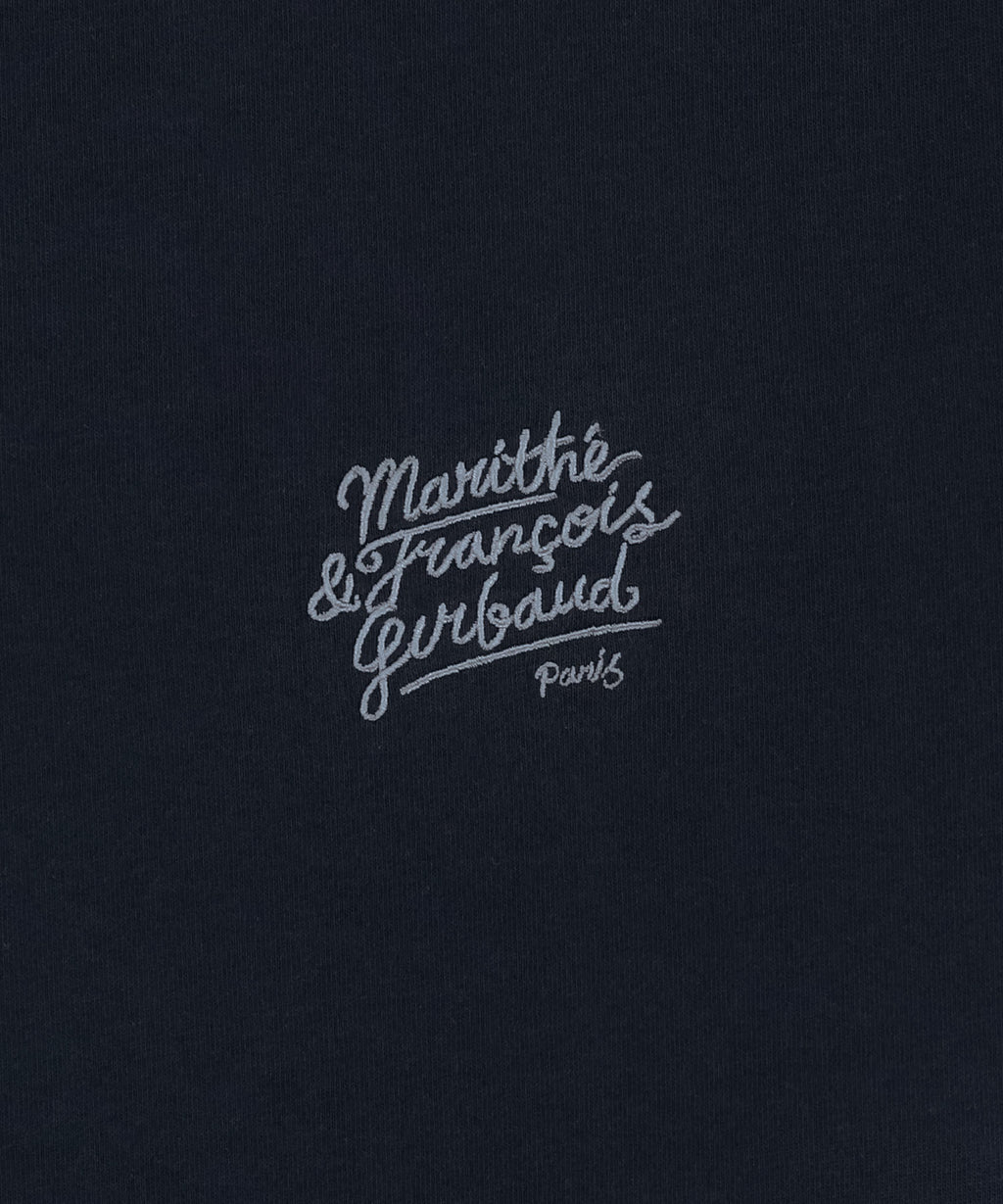 Marithe & Francois Girbaud - Back Drawing Logo Long Sleeve Tee (Navy) product image 9 | TRAB K-Fashion Australia