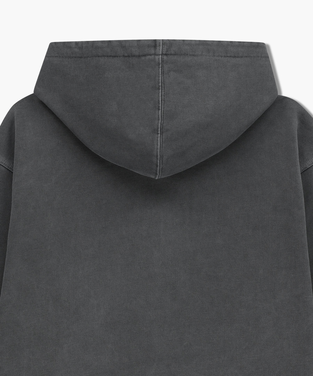 Marithe & Francois Girbaud - Crest Logo Garment Dyed Oversized Hoodie (Charcoal) product image 9 | TRAB K-Fashion Australia