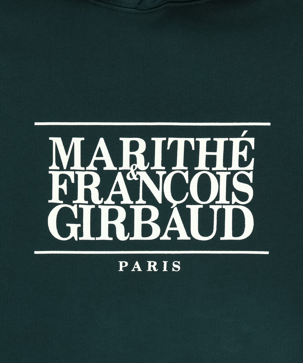 Marithe & Francois Girbaud - Classic Logo Hoodie (Dark Teal) product image 9 | TRAB K-Fashion Australia