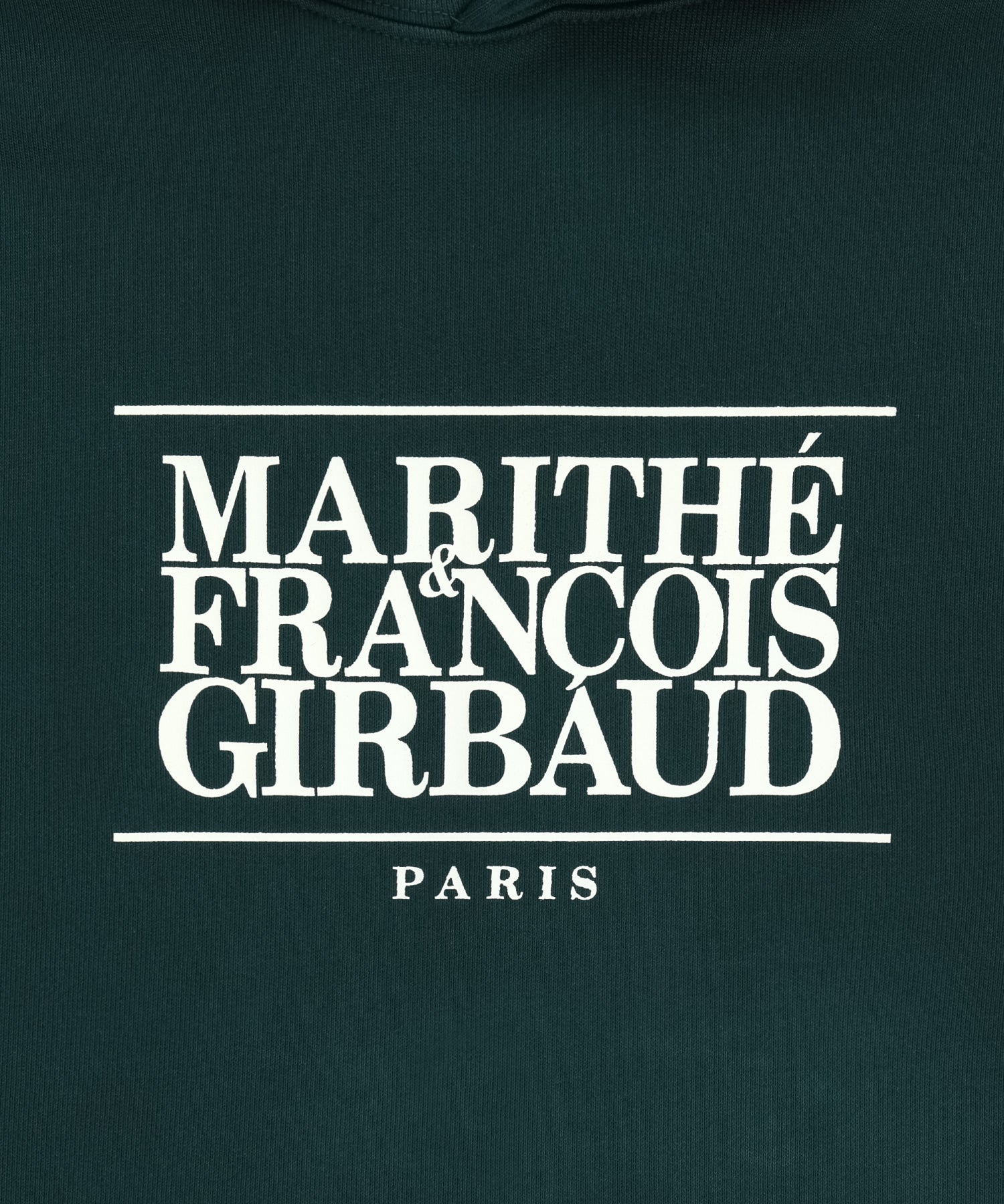 Marithe & Francois Girbaud - Classic Logo Hoodie (Dark Teal) product image 9 | TRAB K-Fashion Australia