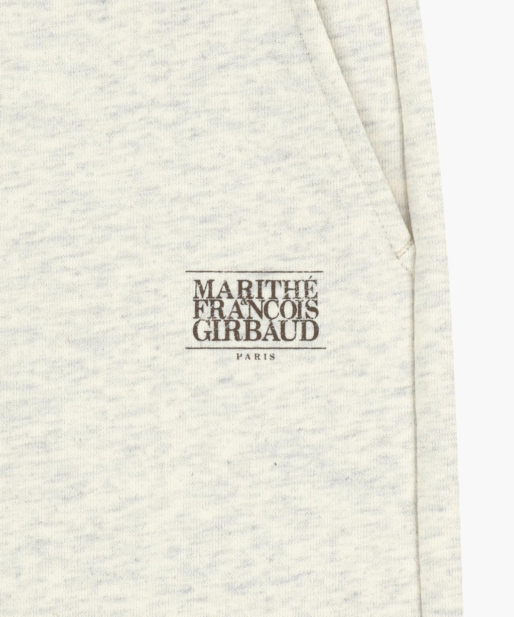 Marithe & Francois Girbaud - Vintage Classic Logo Sweat Shorts (Oatmeal) product image 9 | TRAB K-Fashion Australia