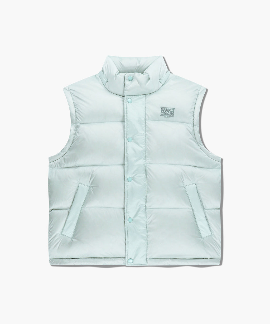 Marithe & Francois Girbaud - Detatchable Down Jacket (Mint Gray) product image 9 | TRAB K-Fashion Australia