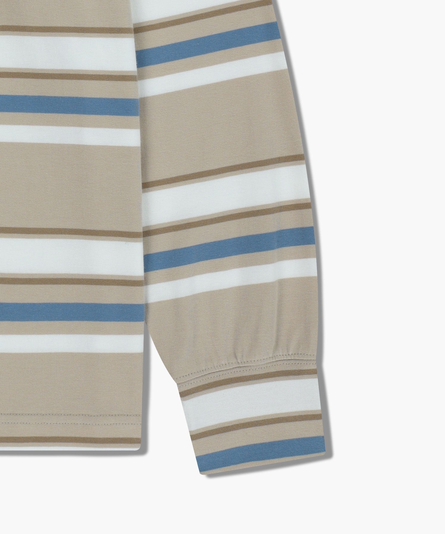 Marithe & Francois Girbaud - Stripe Collar Long Sleeve (Beige) product image 9 | TRAB K-Fashion Australia