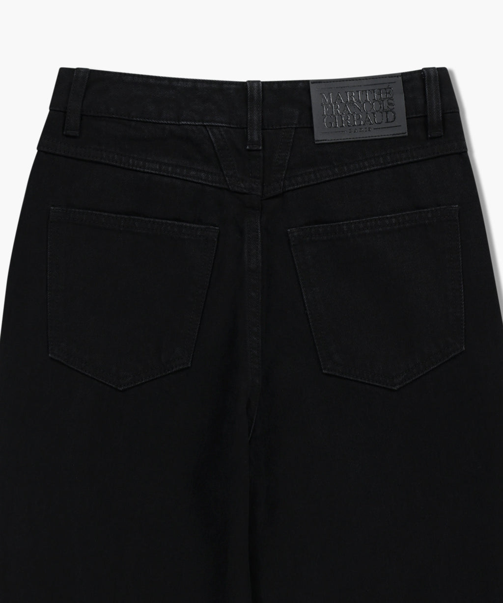 Marithe & Francois Girbaud - Slim Boot-cut Denim Pants (Black) product image 9 | TRAB K-Fashion Australia