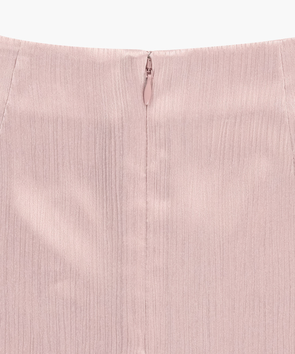 Marithe & Francois Girbaud - Satin Skirt (Light Pink) product image 9 | TRAB K-Fashion Australia