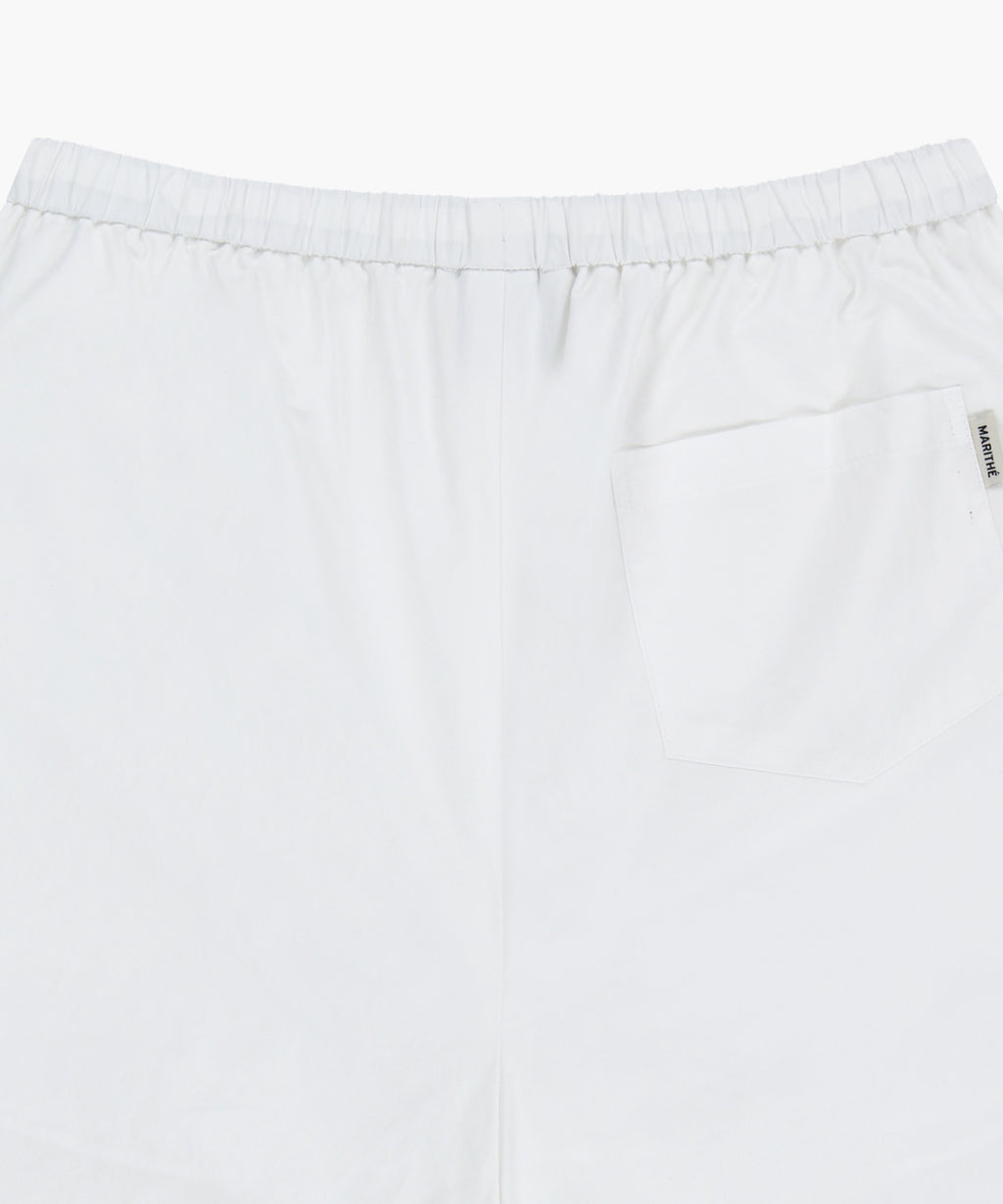 Marithe & Francois Girbaud - Lace Hem Shorts (White) product image 11 | TRAB K-Fashion Australia