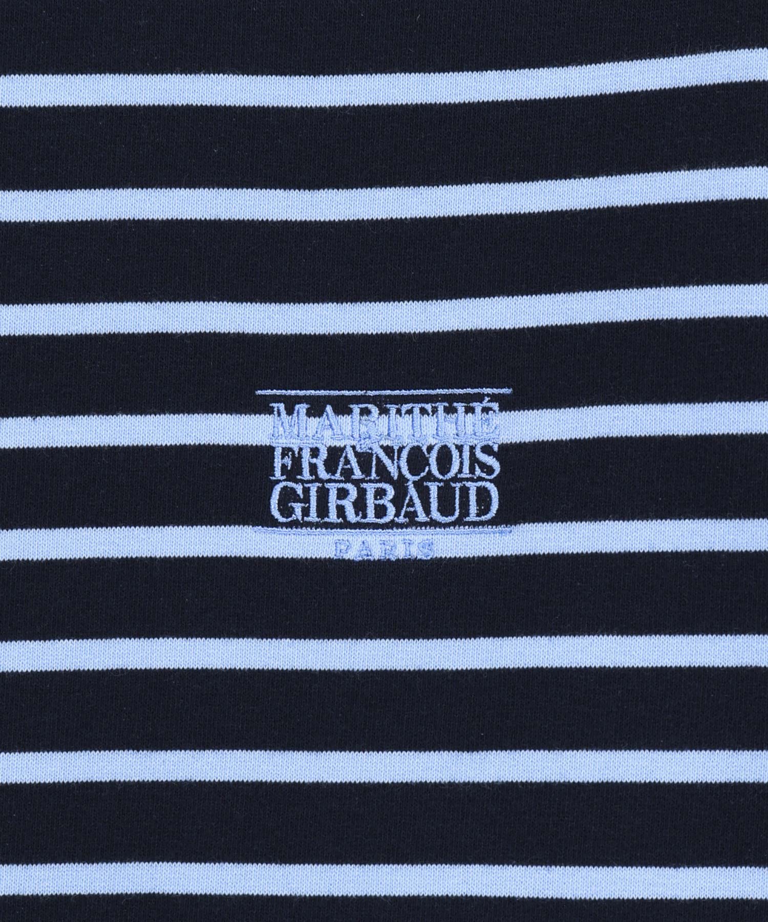 Marithe & Francois Girbaud - Small Classic Logo Stripe Sweatshirt (Navy) product image 9 | TRAB K-Fashion Australia