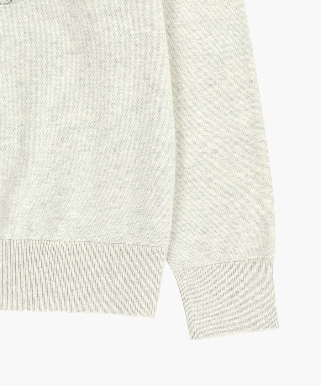 Marithe & Francois Girbaud - Classic Logo Knit Pullover (Ivory) product image 9 | TRAB K-Fashion Australia