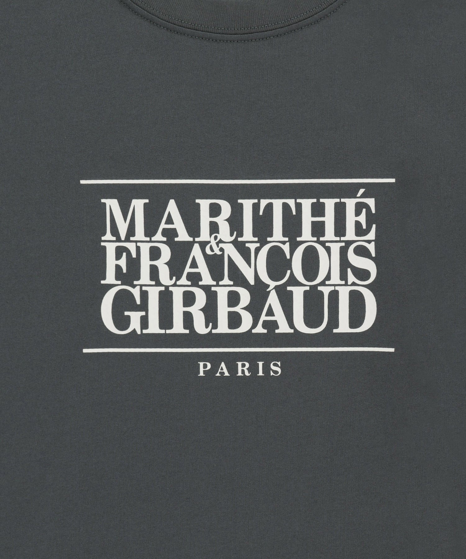 Marithe & Francois Girbaud - Classic Logo Long Sleeve (Charcoal) product image 9 | TRAB K-Fashion Australia