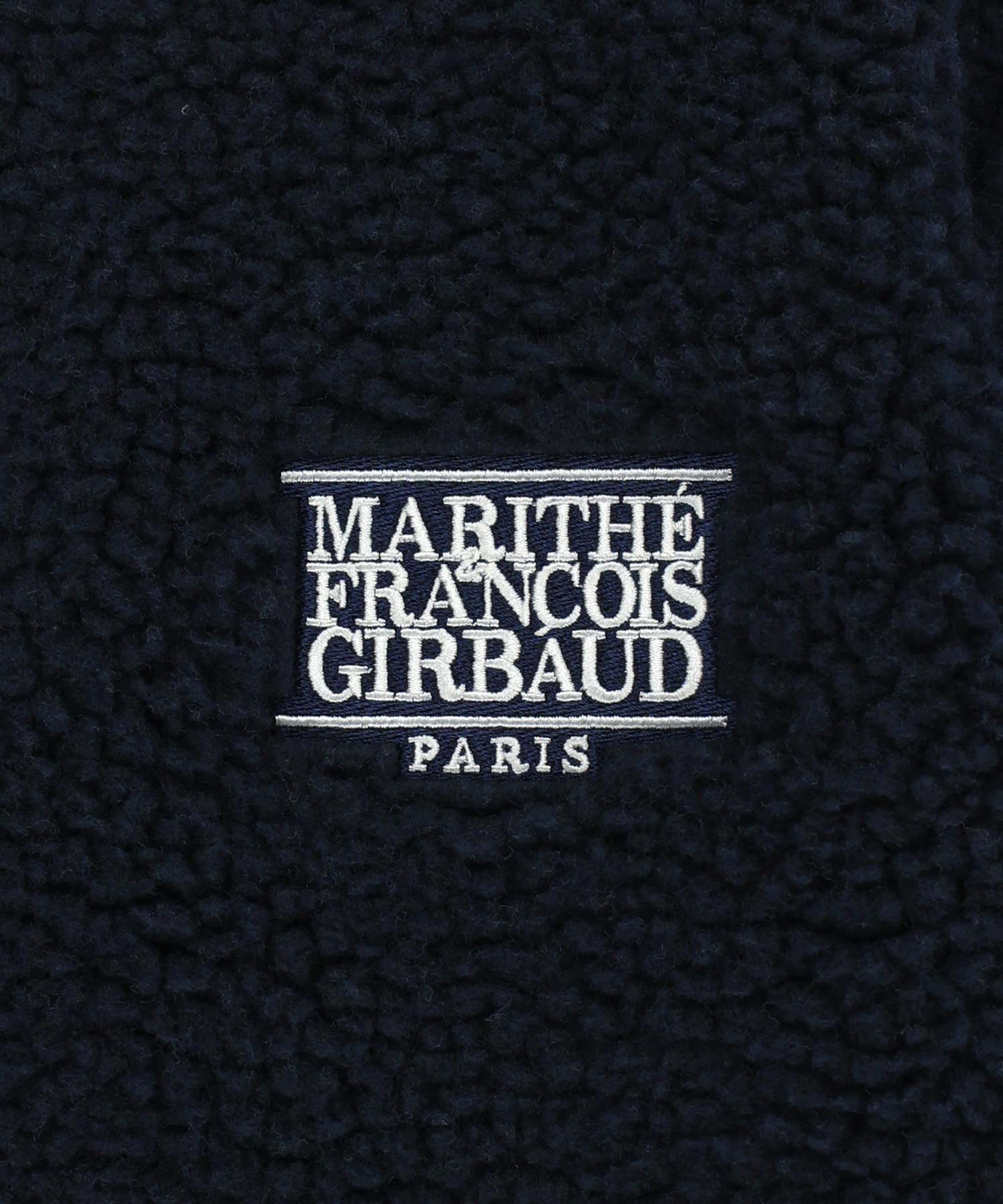 Marithe & Francois Girbaud - Fleece Varsity Jacket (Navy) product image 9 | TRAB K-Fashion Australia
