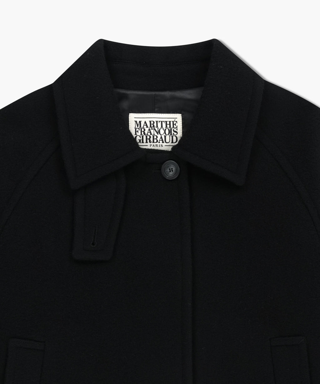 Marithe & Francois Girbaud - Oversized Crop Coat (Black) product image 9 | TRAB K-Fashion Australia