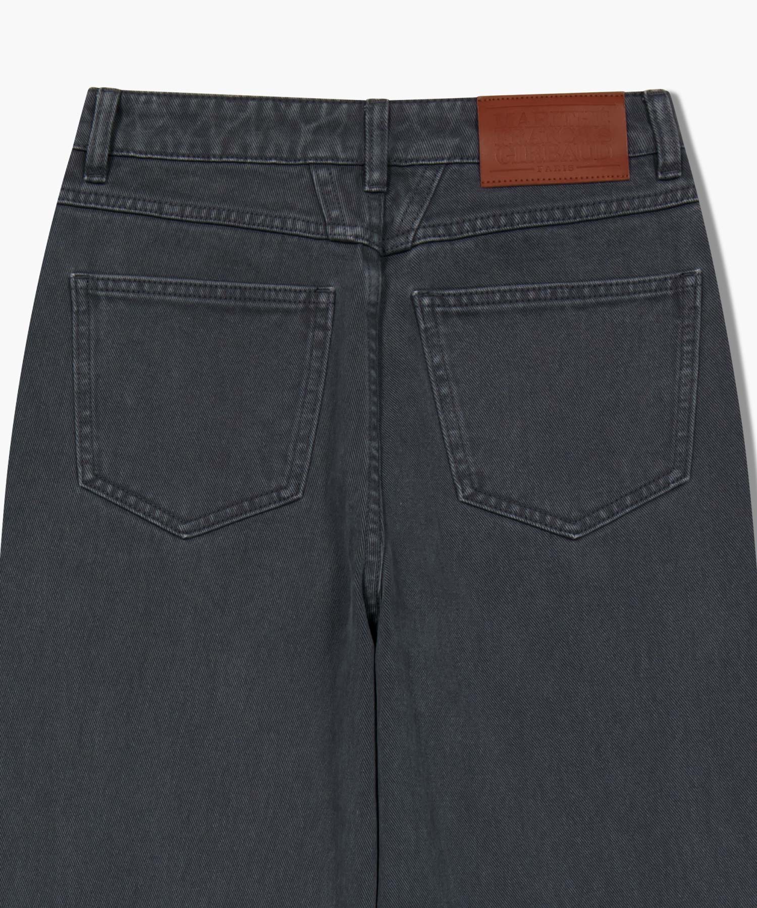 Marithe & Francois Girbaud - Paneled Denim Pants (Dark Gray) product image 9 | TRAB K-Fashion Australia
