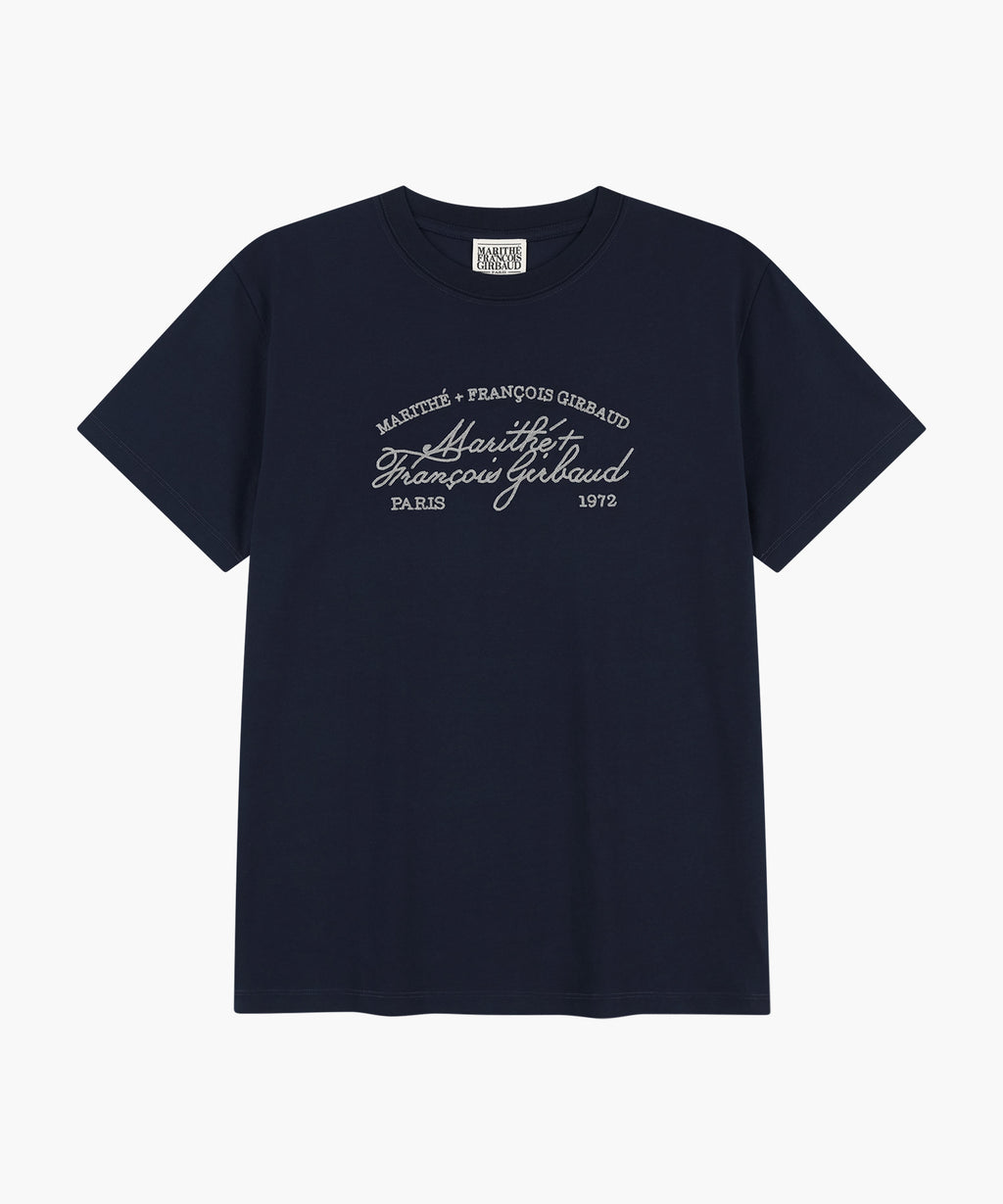 Marithe & Francois Girbaud - Logo Tee+nylon Shorts Set-up (Navy) product image 9 | TRAB K-Fashion Australia