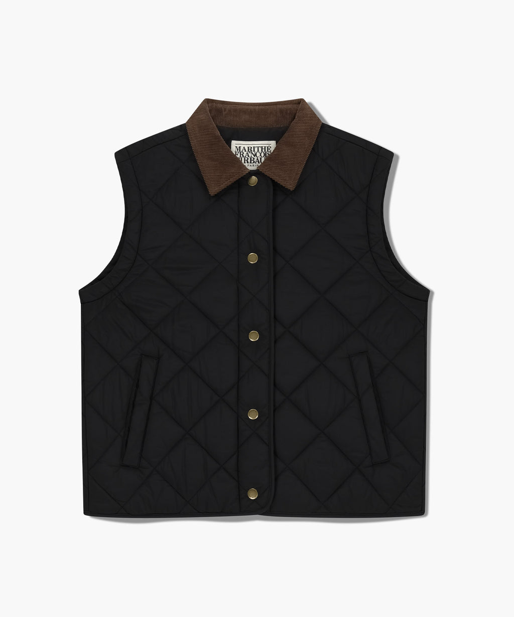 Marithe & Francois Girbaud - Detachable Quilting Jacket (Black) product image 9 | TRAB K-Fashion Australia