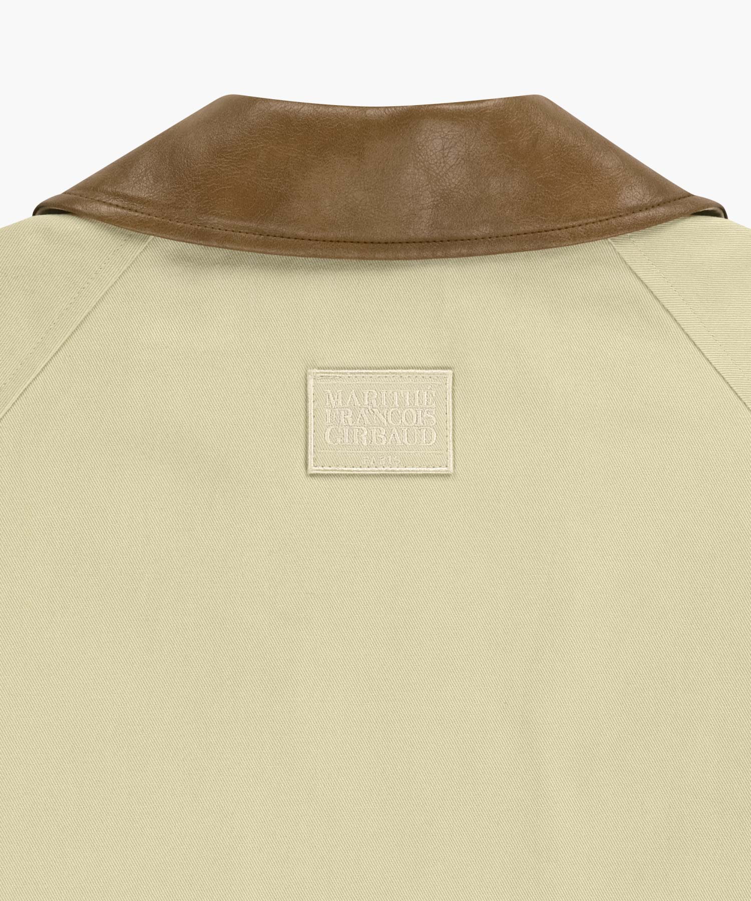 Marithe & Francois Girbaud - Cotton Washed Hunting Jacket (Light Beige) product image 9 | TRAB K-Fashion Australia