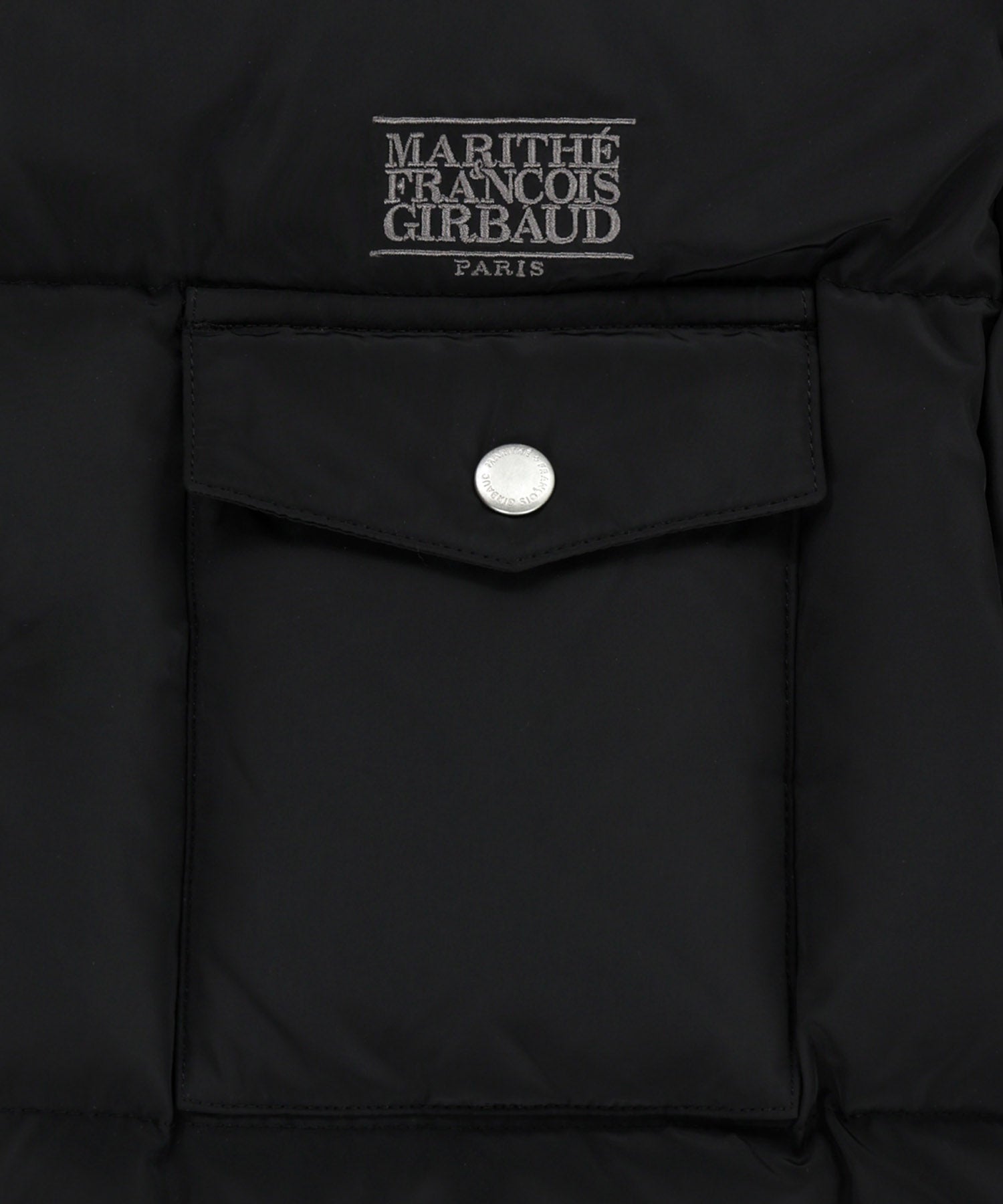 Marithe & Francois Girbaud - Hooded Chest Pocket Down Jacket (Black) product image 9 | TRAB K-Fashion Australia