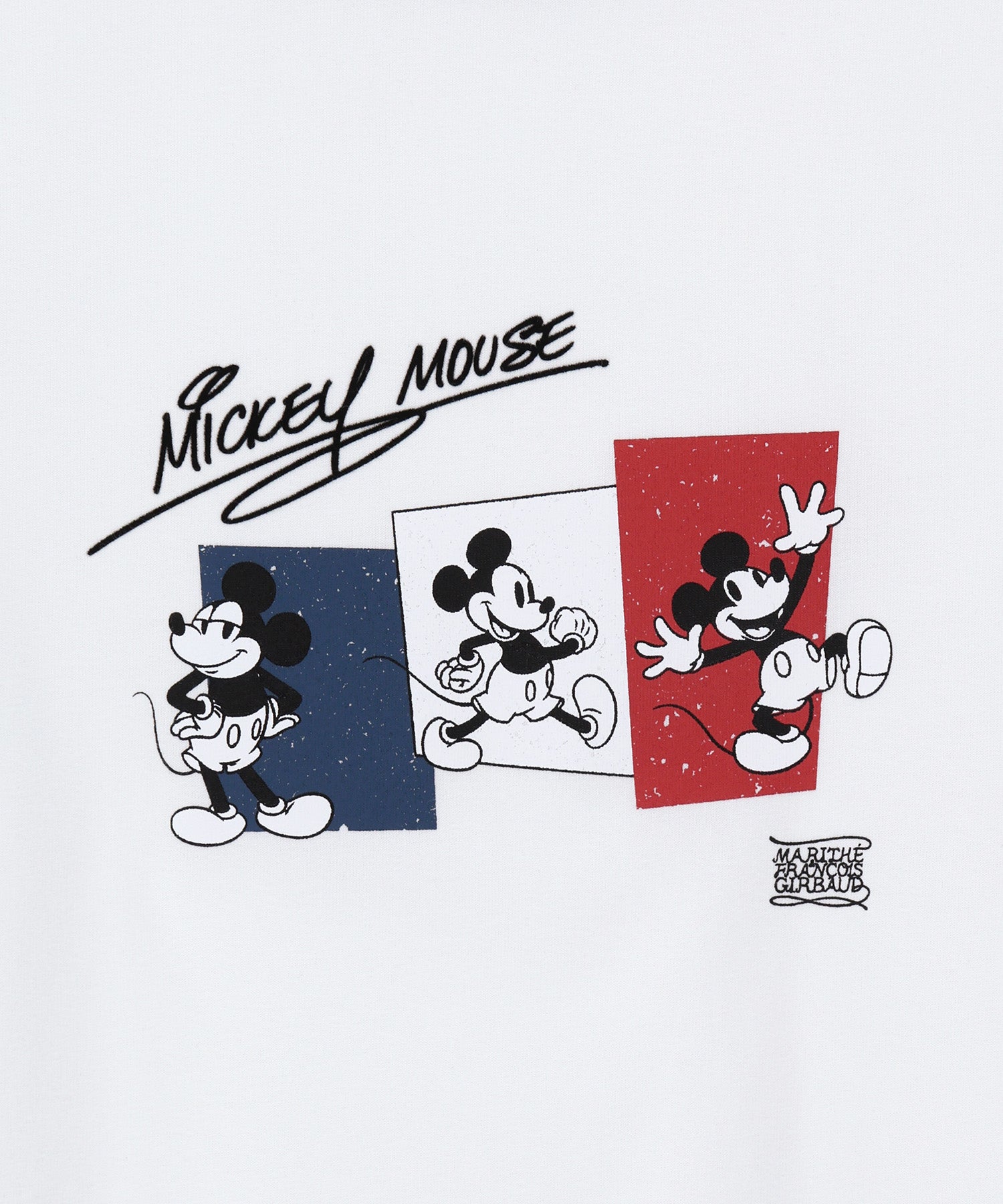 Marithe & Francois Girbaud - Mickey_french Ringer Tee (White) product image 9 | TRAB K-Fashion Australia