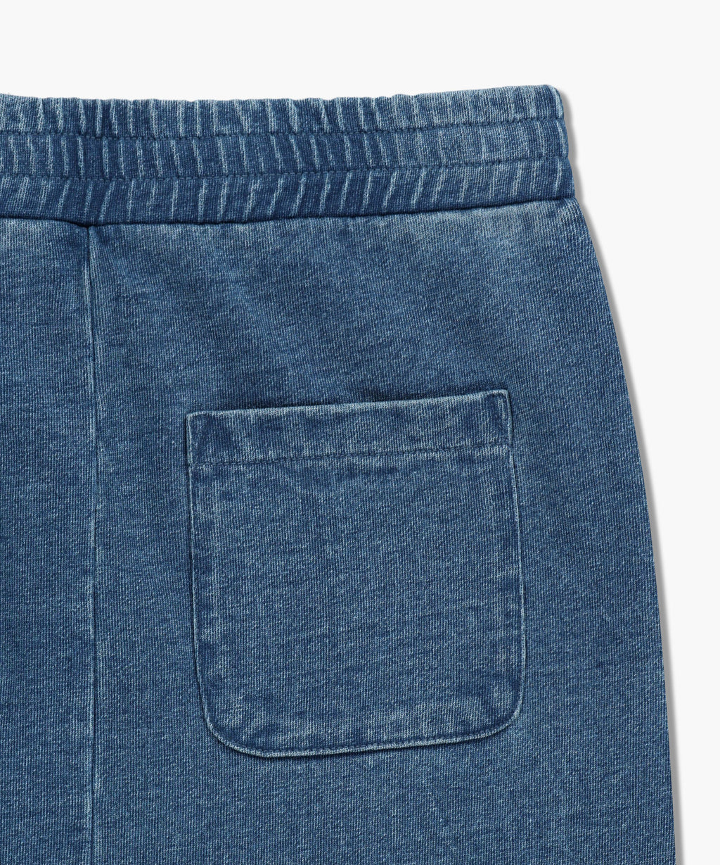 Marithe & Francois Girbaud - Embroidery Classic Logo Sweat Skirt (Blue) product image 9 | TRAB K-Fashion Australia