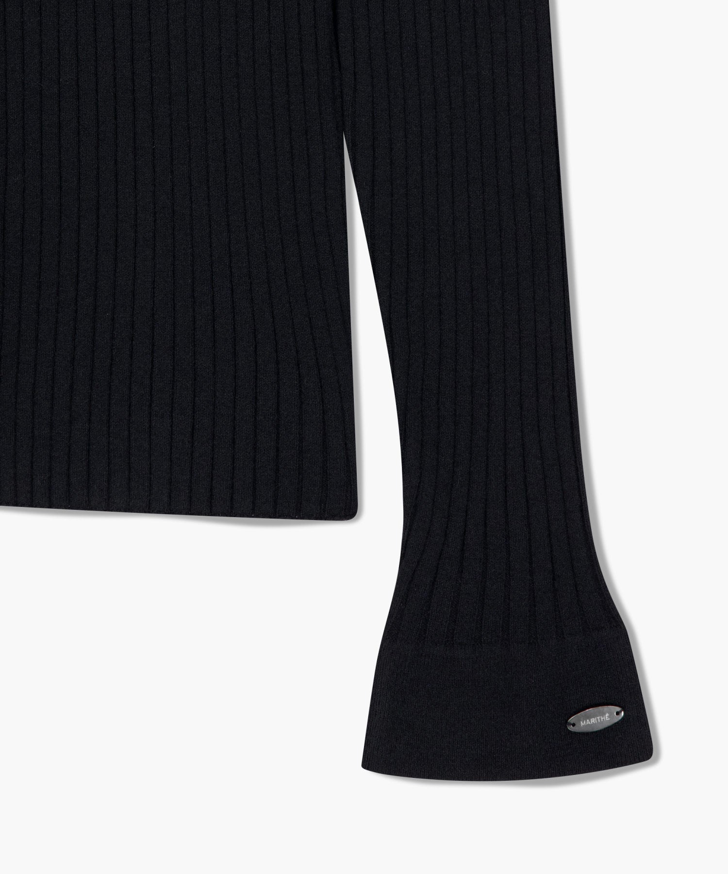 Marithe & Francois Girbaud - Slim Fit Collar Cardigan (Black) product image 9 | TRAB K-Fashion Australia