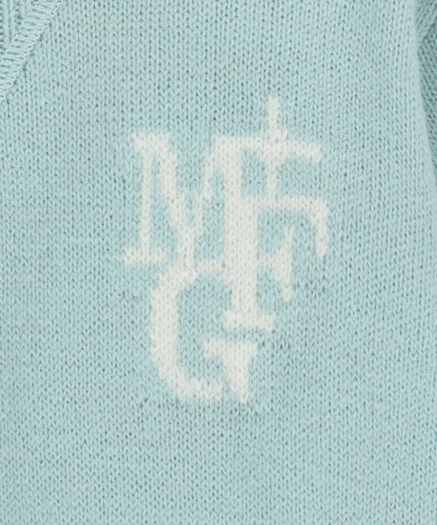 Marithe & Francois Girbaud - Marithe Sport W M+fg Logo Crop Pullover (Sky Blue) product image 9 | TRAB K-Fashion Australia