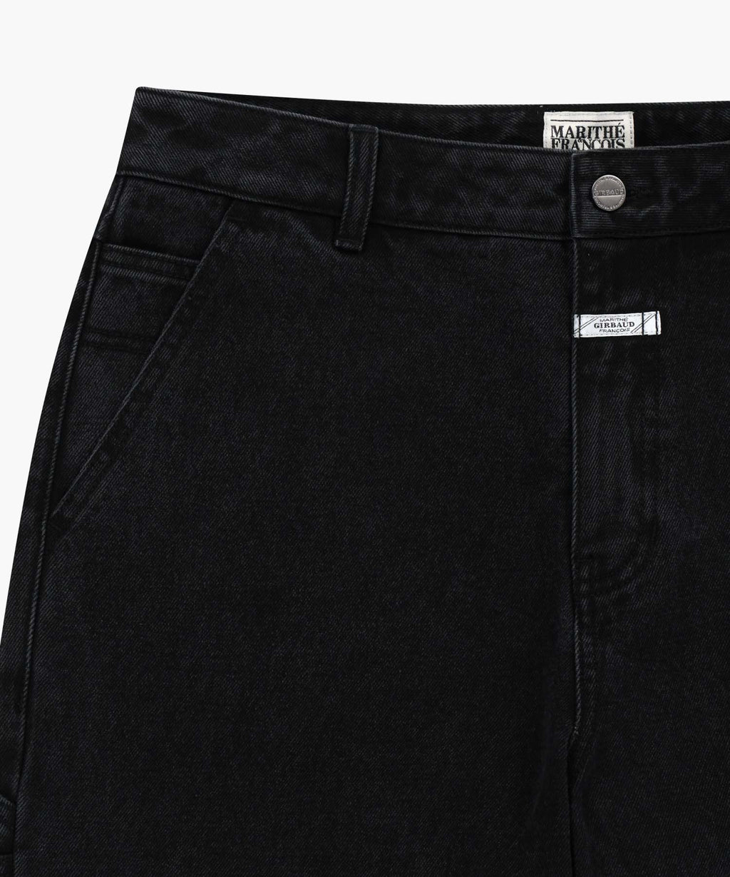 Marithe & Francois Girbaud - Double Knee Carpenter Denim Pants (Black) product image 9 | TRAB K-Fashion Australia